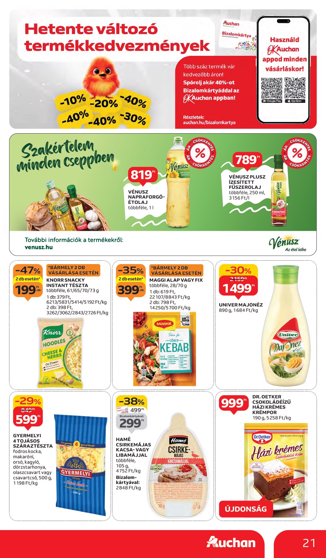 auchan - Auchan Hipermarket akciós újság, érvényes 09.11. - 09.17. - page: 21 auchan - Auchan Hipermarket akciós újság, érvényes 09.11. - 09.17. - page: 21