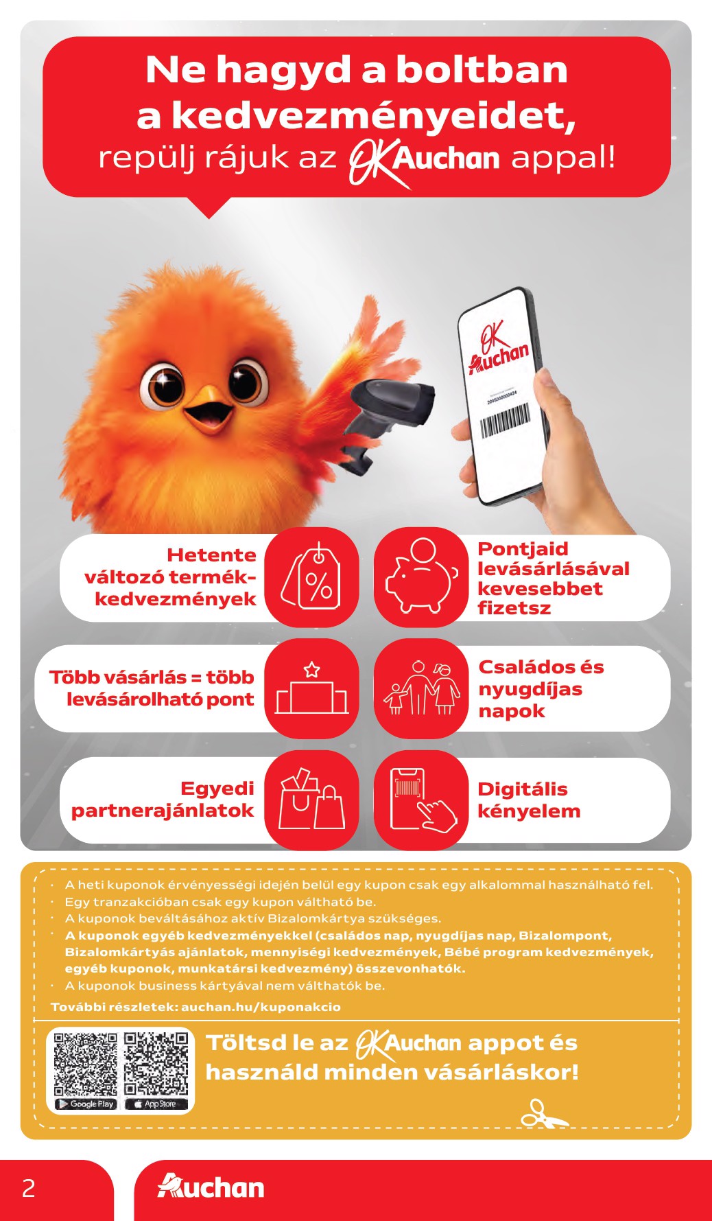 auchan - Auchan Hipermarket akciós újság, érvényes 09.11. - 09.17. - page: 2 auchan - Auchan Hipermarket akciós újság, érvényes 09.11. - 09.17. - page: 2