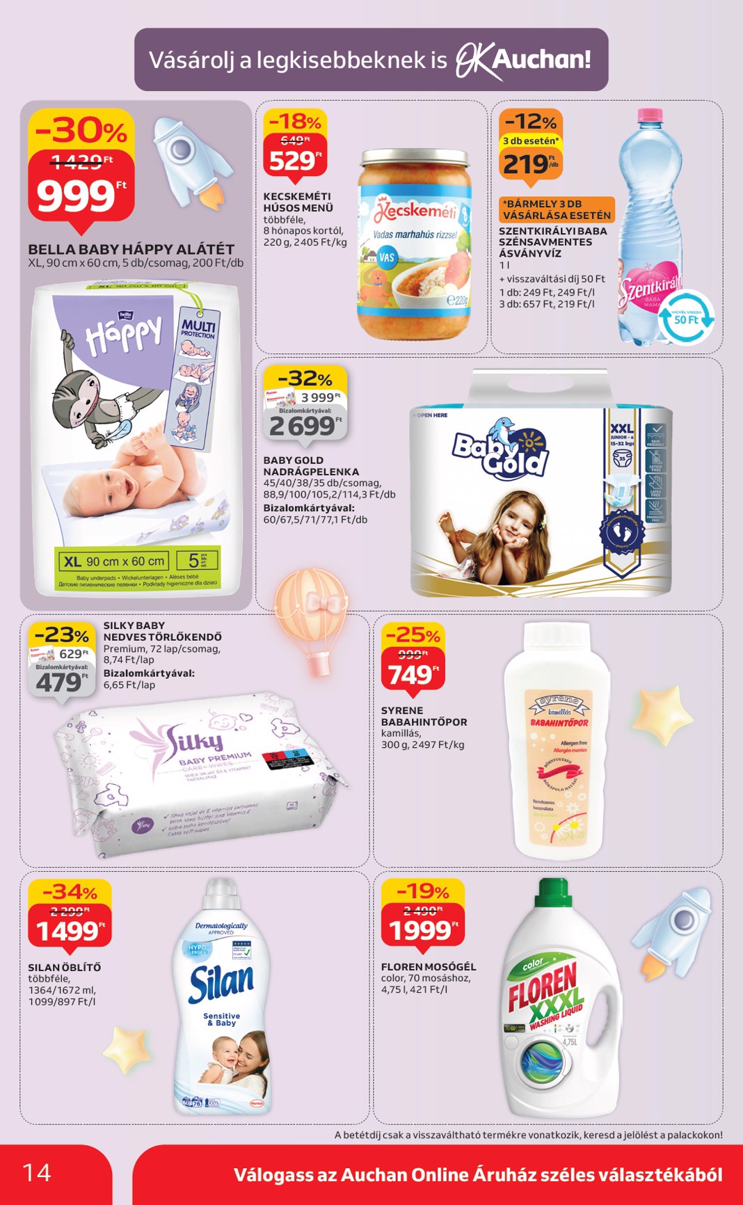 auchan - Auchan szupermarket akciós újság, érvényes 09.11. - 09.17. - page: 14