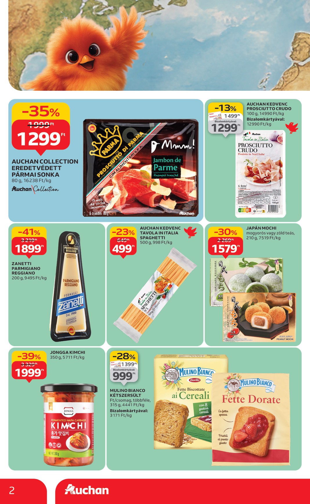 auchan - Auchan szupermarket akciós újság, érvényes 09.11. - 09.17. - page: 2