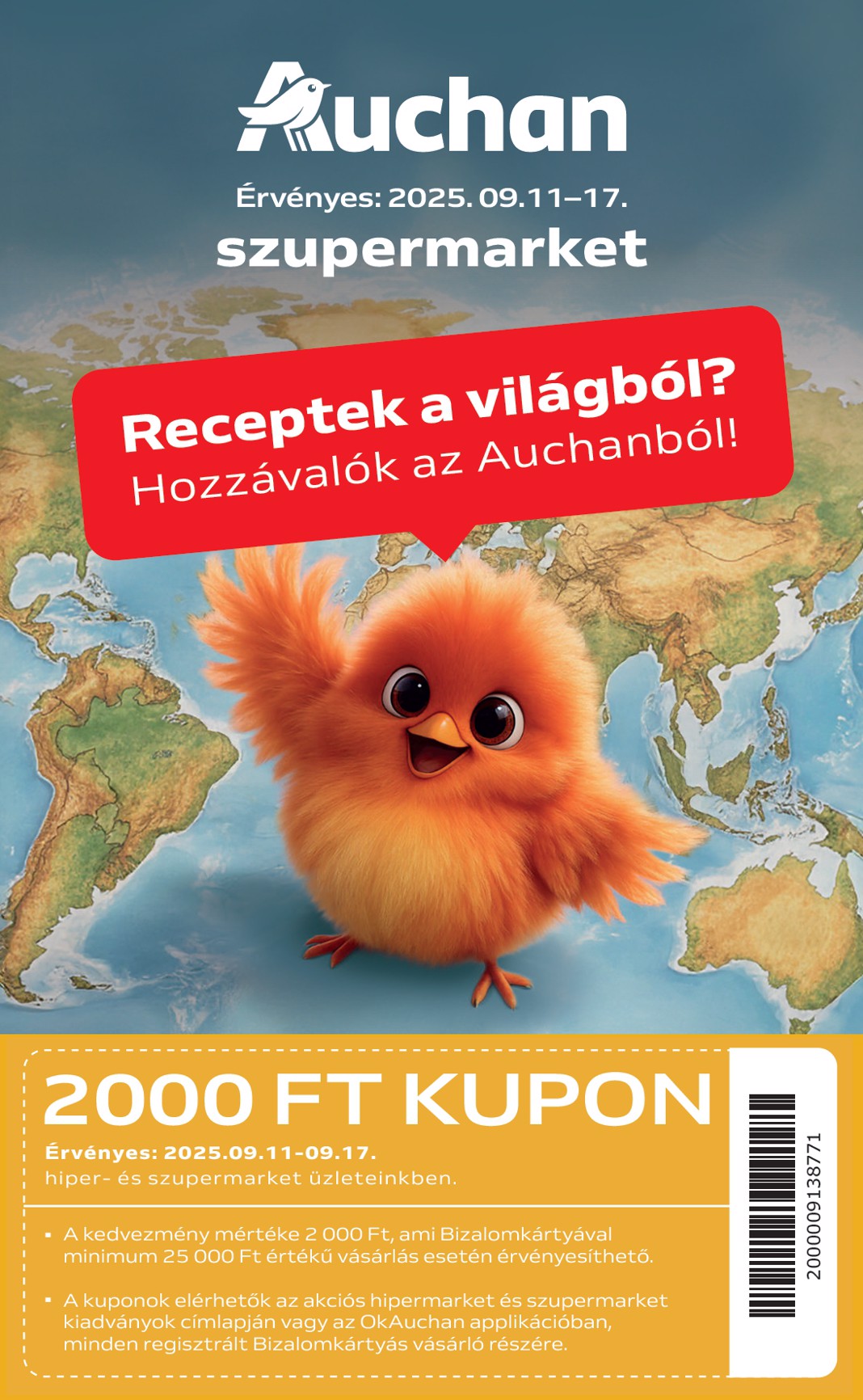 auchan - Auchan szupermarket akciós újság, érvényes 09.11. - 09.17.