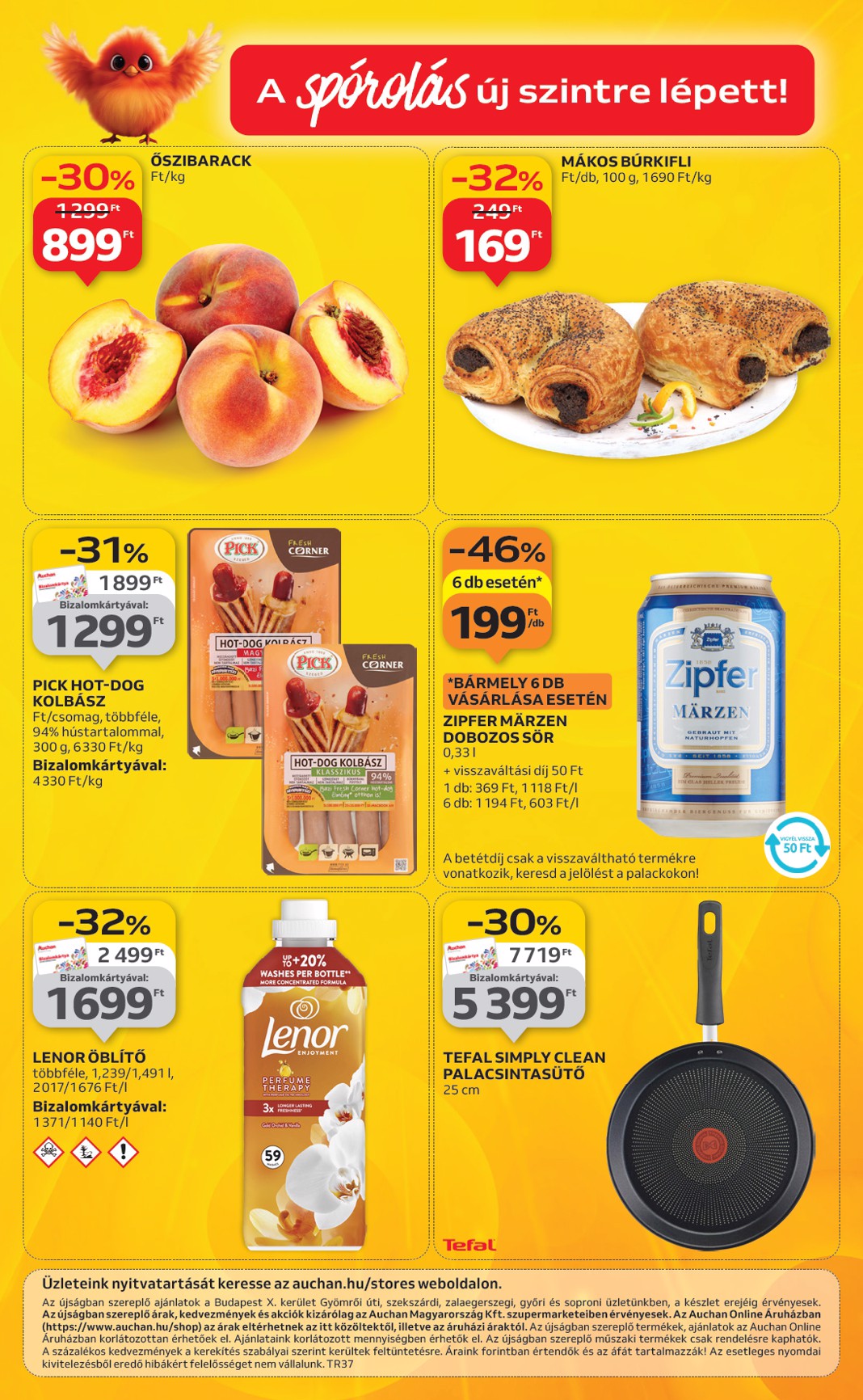 auchan - Auchan szupermarket akciós újság, érvényes 09.11. - 09.17. - page: 16