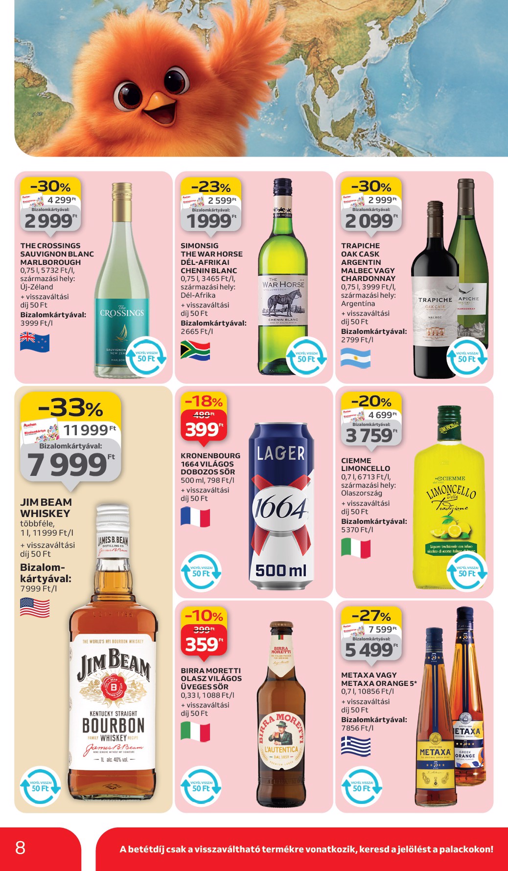 auchan - Auchan - Hipermarket nemzetközi konyha ajánlataink akciós újság, érvényes 09.11. - 09.24. - page: 8