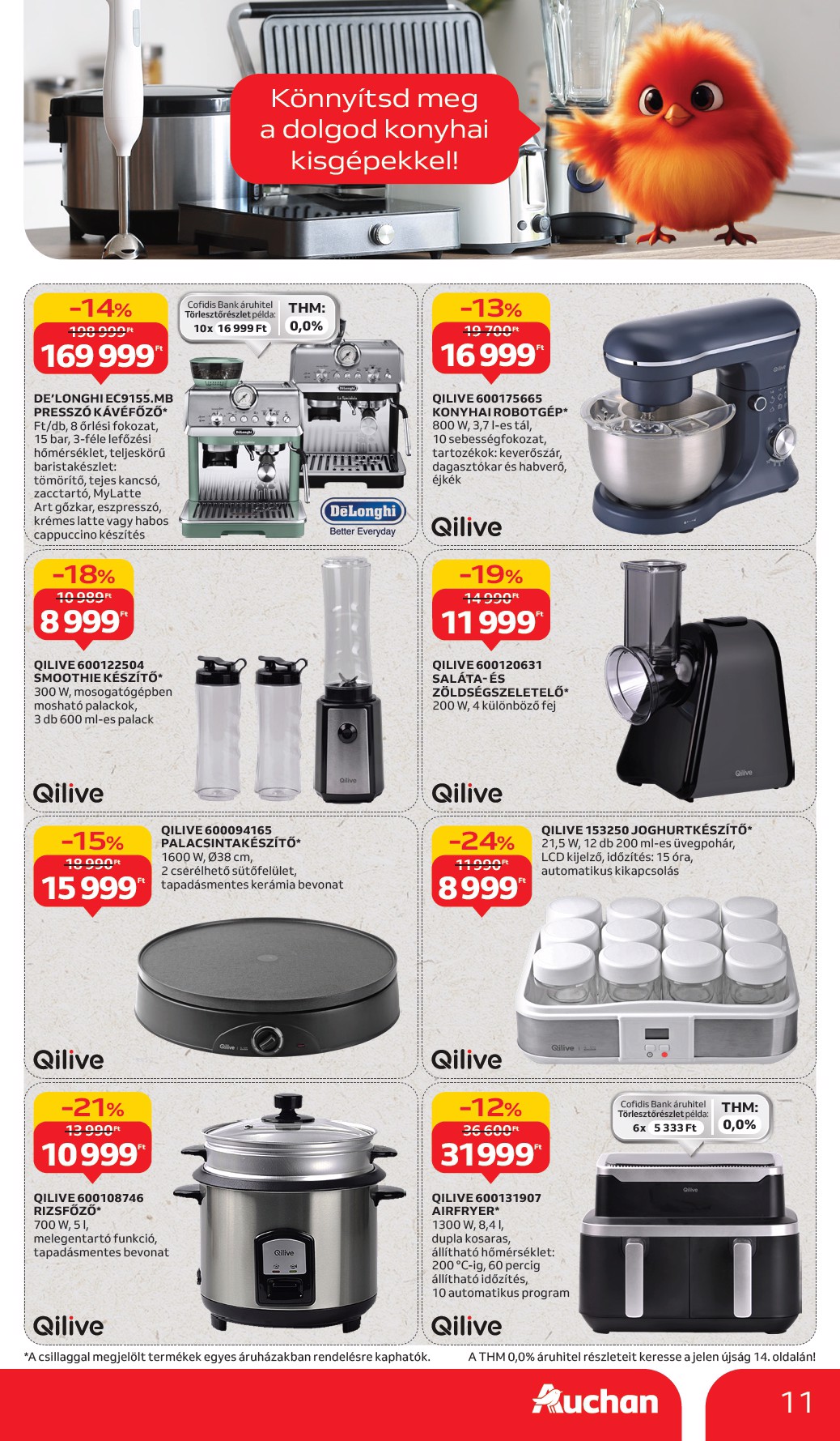 auchan - Auchan - Hipermarket nemzetközi konyha ajánlataink akciós újság, érvényes 09.11. - 09.24. - page: 11
