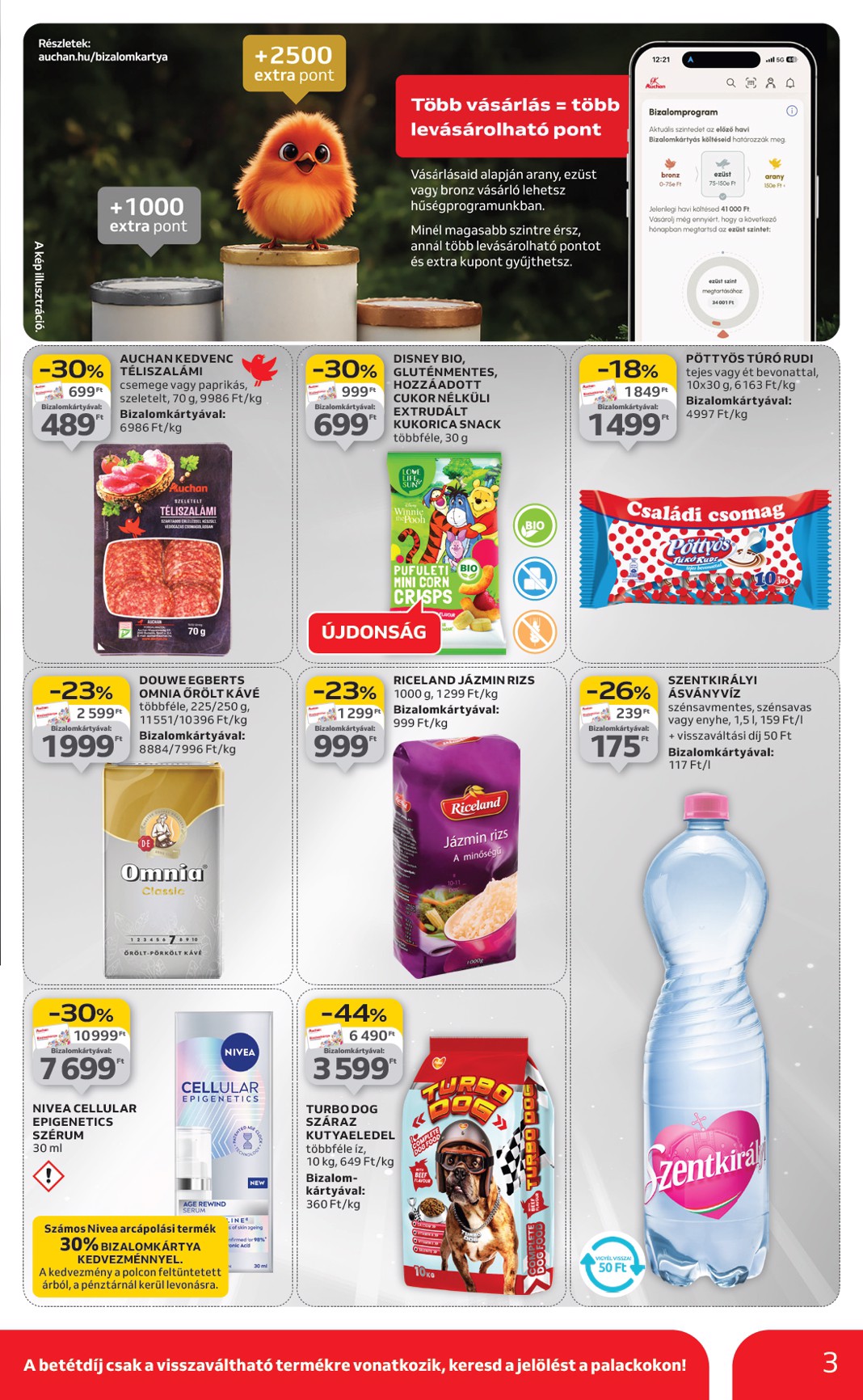 auchan - Auchan Hipermarket akciós újság, érvényes 09.18. - 09.24. - page: 3