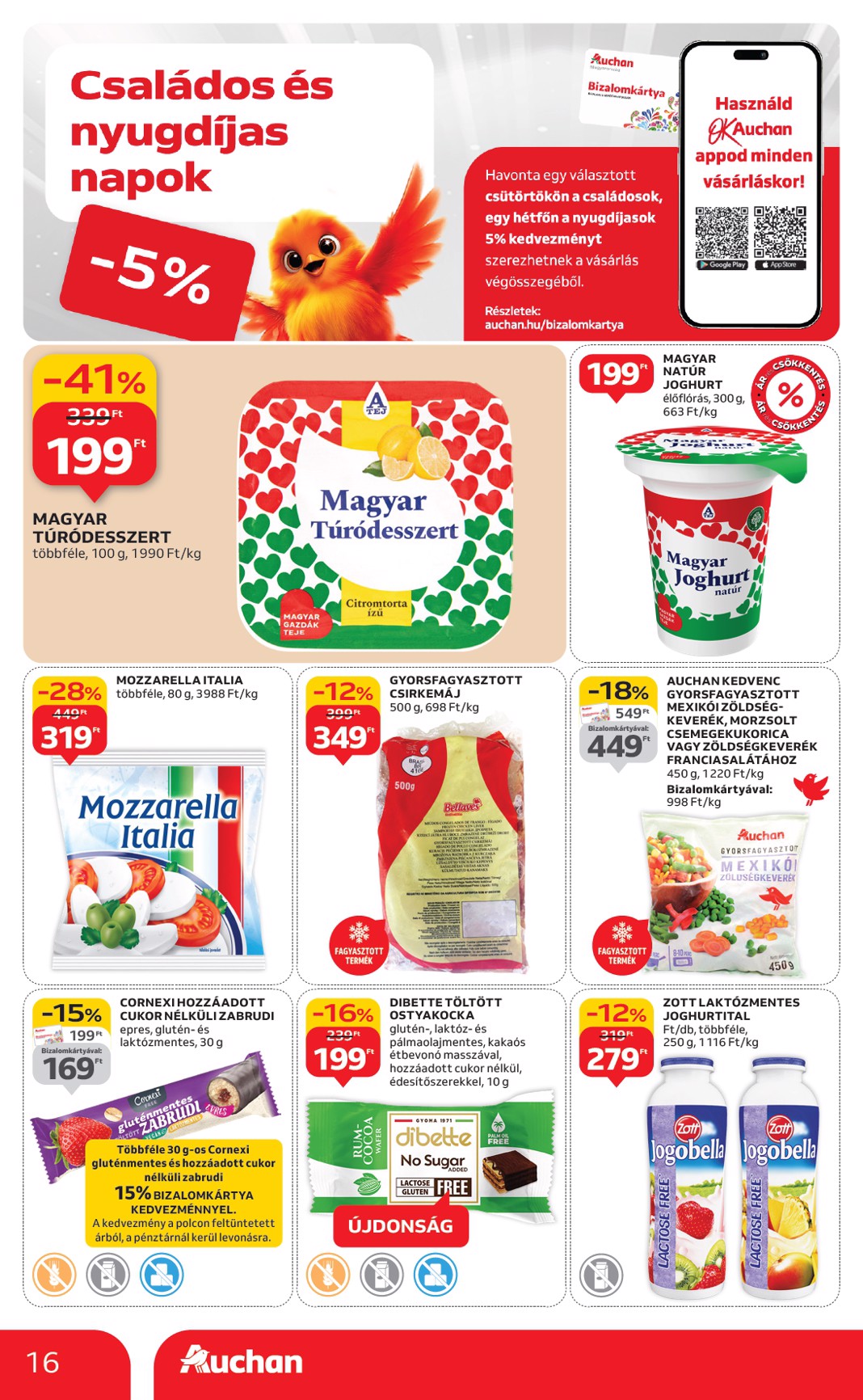 auchan - Auchan Hipermarket akciós újság, érvényes 09.18. - 09.24. - page: 16
