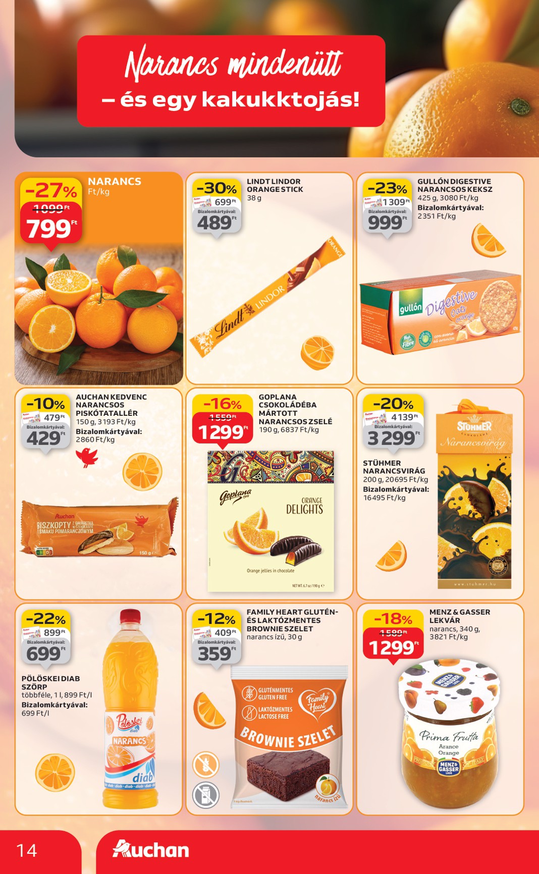 auchan - Auchan Hipermarket akciós újság, érvényes 09.18. - 09.24. - page: 14