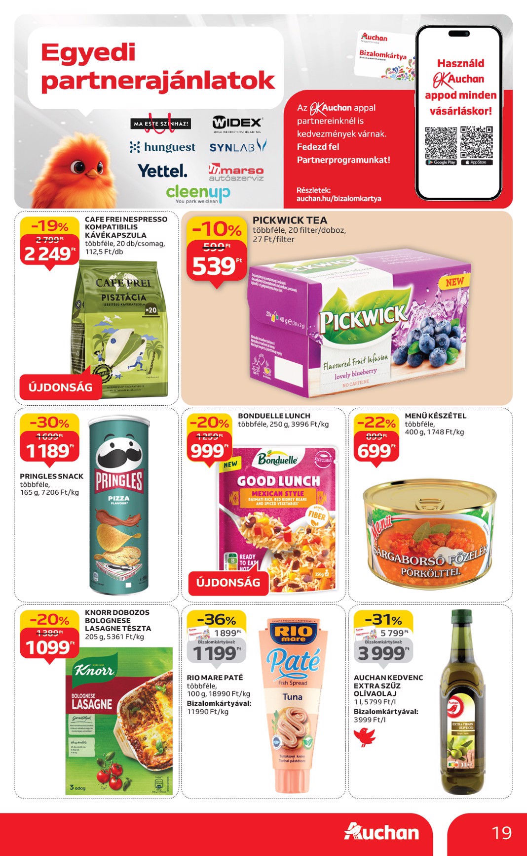 auchan - Auchan Hipermarket akciós újság, érvényes 09.18. - 09.24. - page: 19