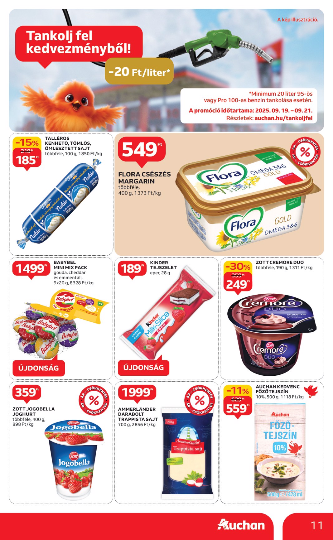 auchan - Auchan Hipermarket akciós újság, érvényes 09.18. - 09.24. - page: 11