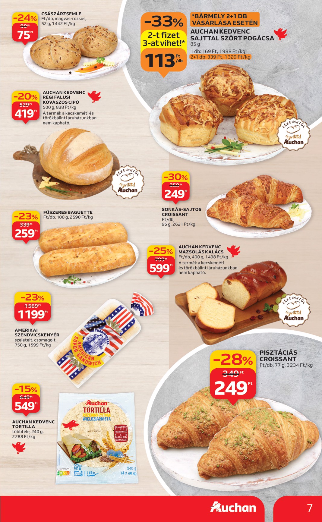 auchan - Auchan Hipermarket akciós újság, érvényes 09.18. - 09.24. - page: 7