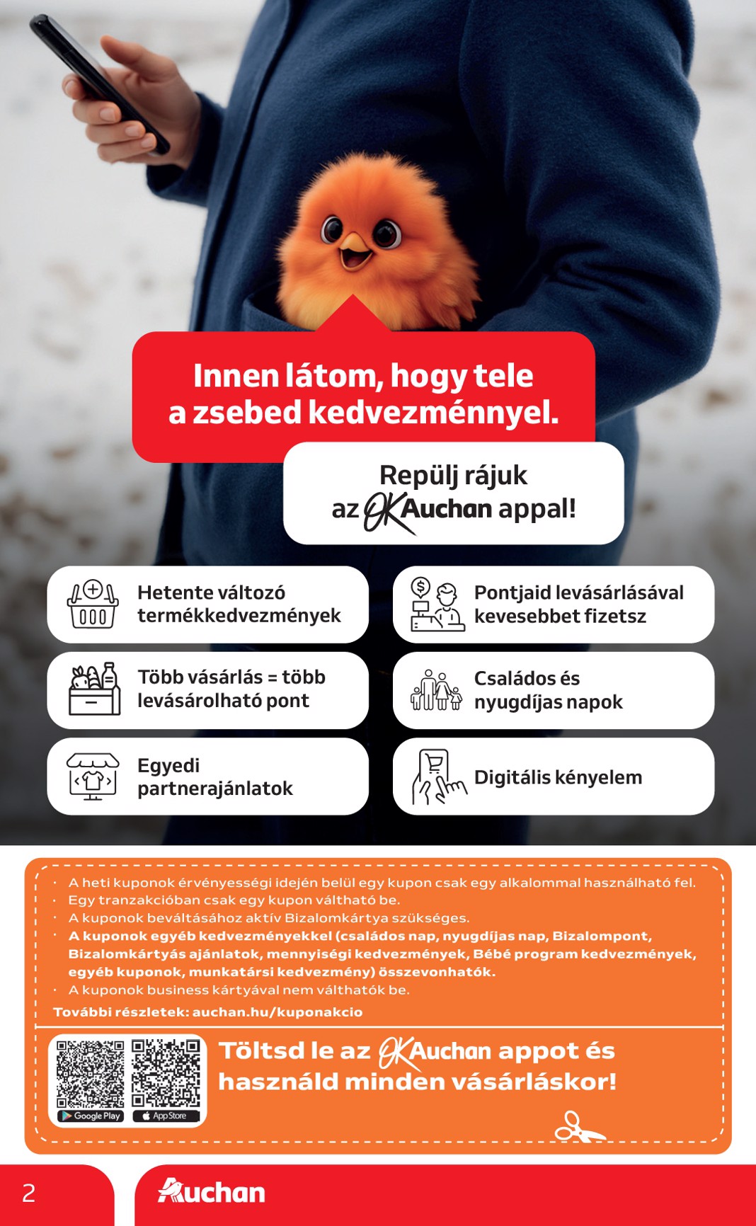 auchan - Auchan Hipermarket akciós újság, érvényes 09.18. - 09.24. - page: 2