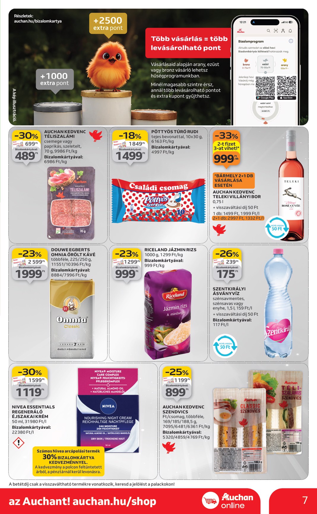 auchan - Auchan szupermarket akciós újság, érvényes 09.18. - 09.24. - page: 7