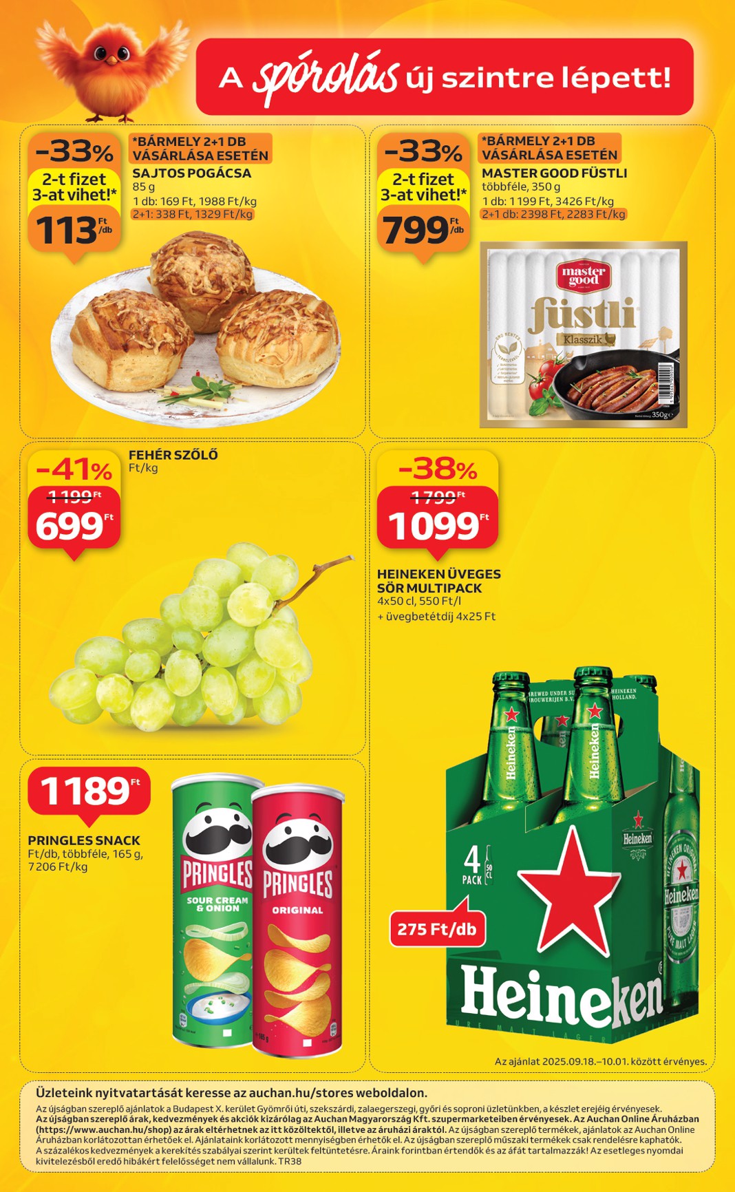 auchan - Auchan szupermarket akciós újság, érvényes 09.18. - 09.24. - page: 12