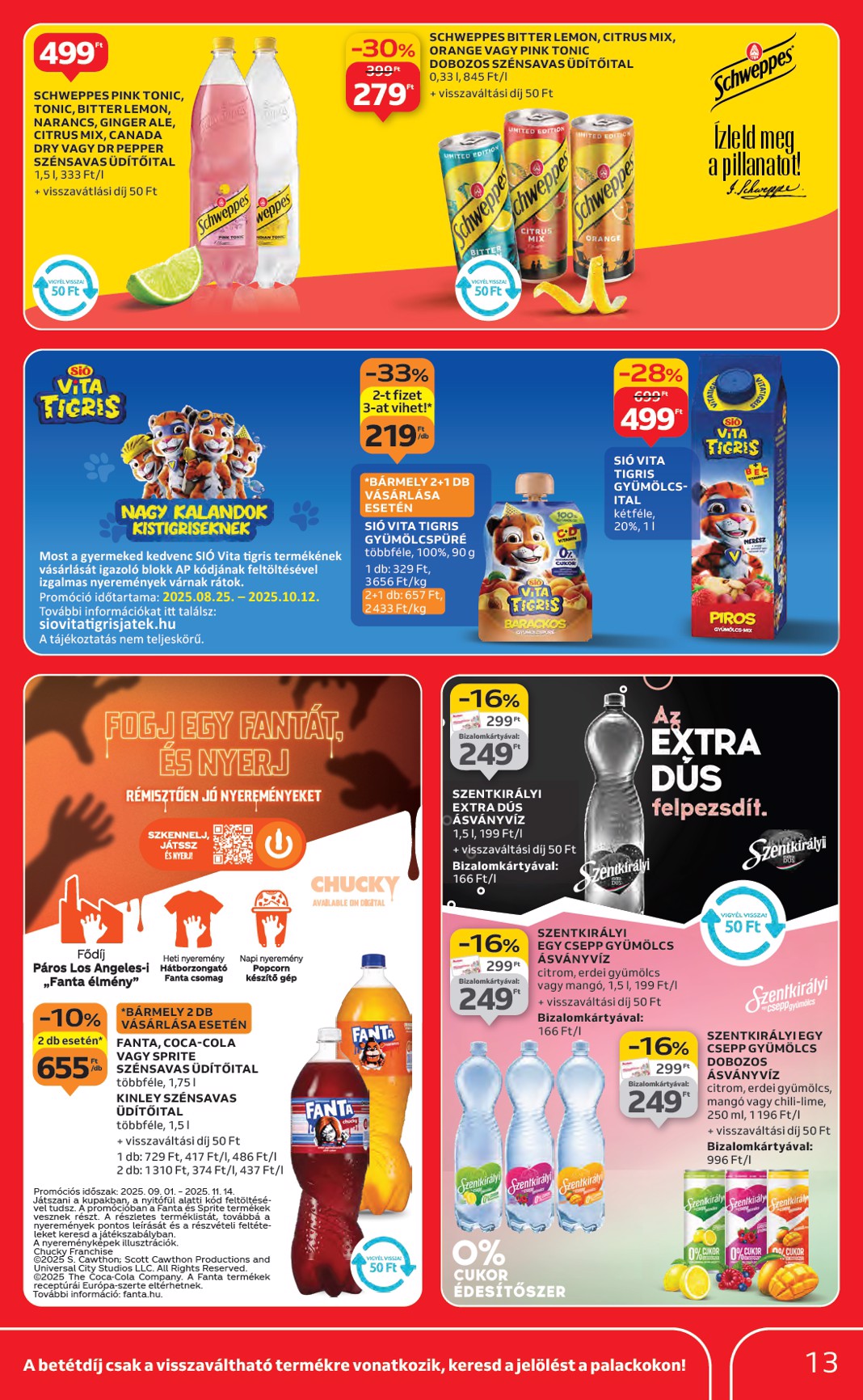 auchan - Auchan - Hipermarket márkás akciók akciós újság, érvényes 09.18. - 10.01. - page: 13