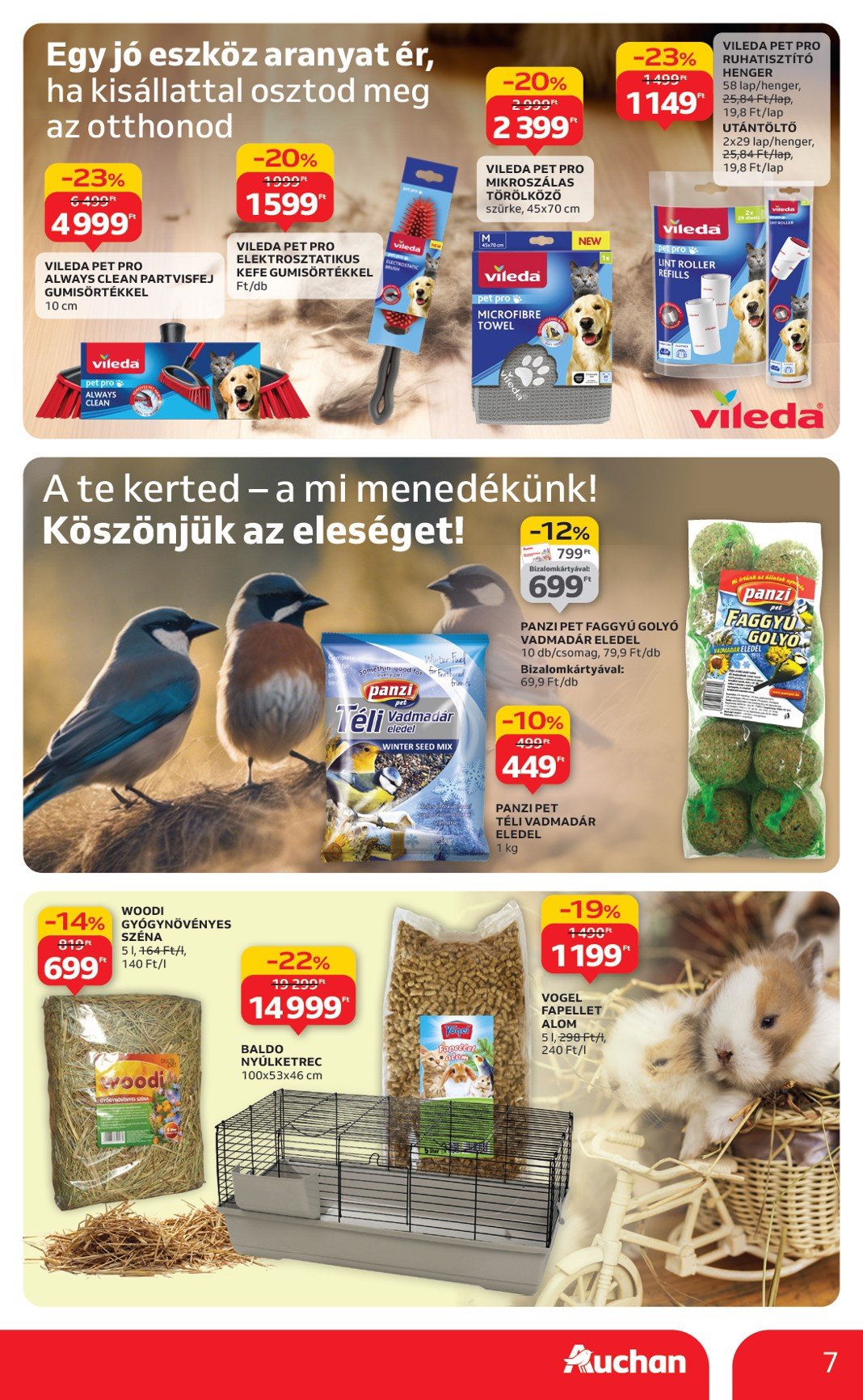auchan - Auchan - Kis kedvenc ajánlataink akciós újság, érvényes 09.25. - 10.08. - page: 7