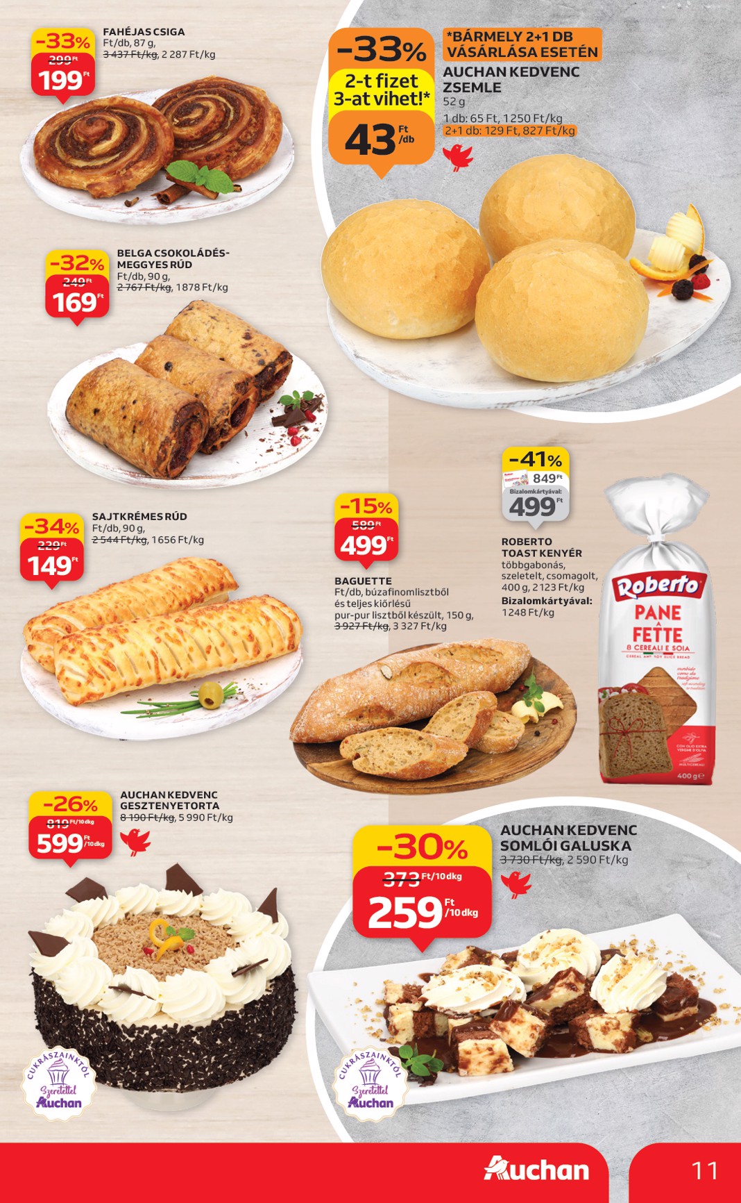 auchan - Auchan Hipermarket akciós újság, érvényes 09.25. - 10.01. - page: 11