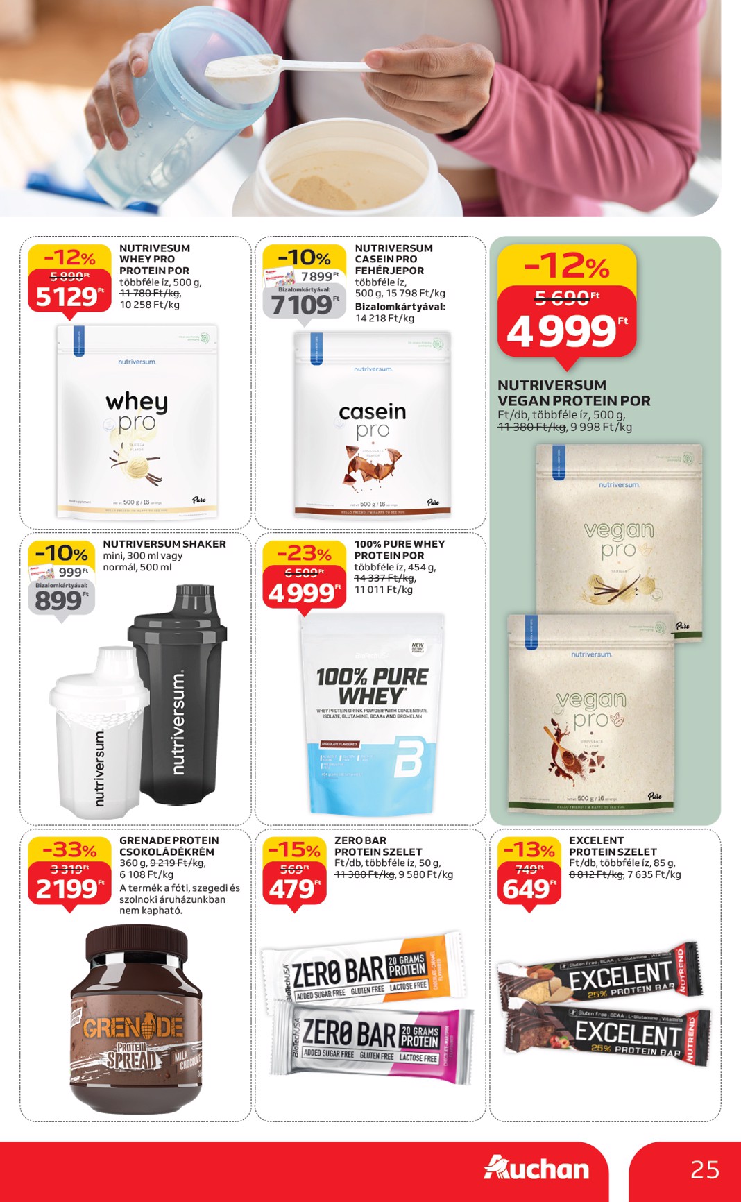 auchan - Auchan Hipermarket akciós újság, érvényes 09.25. - 10.01. - page: 25