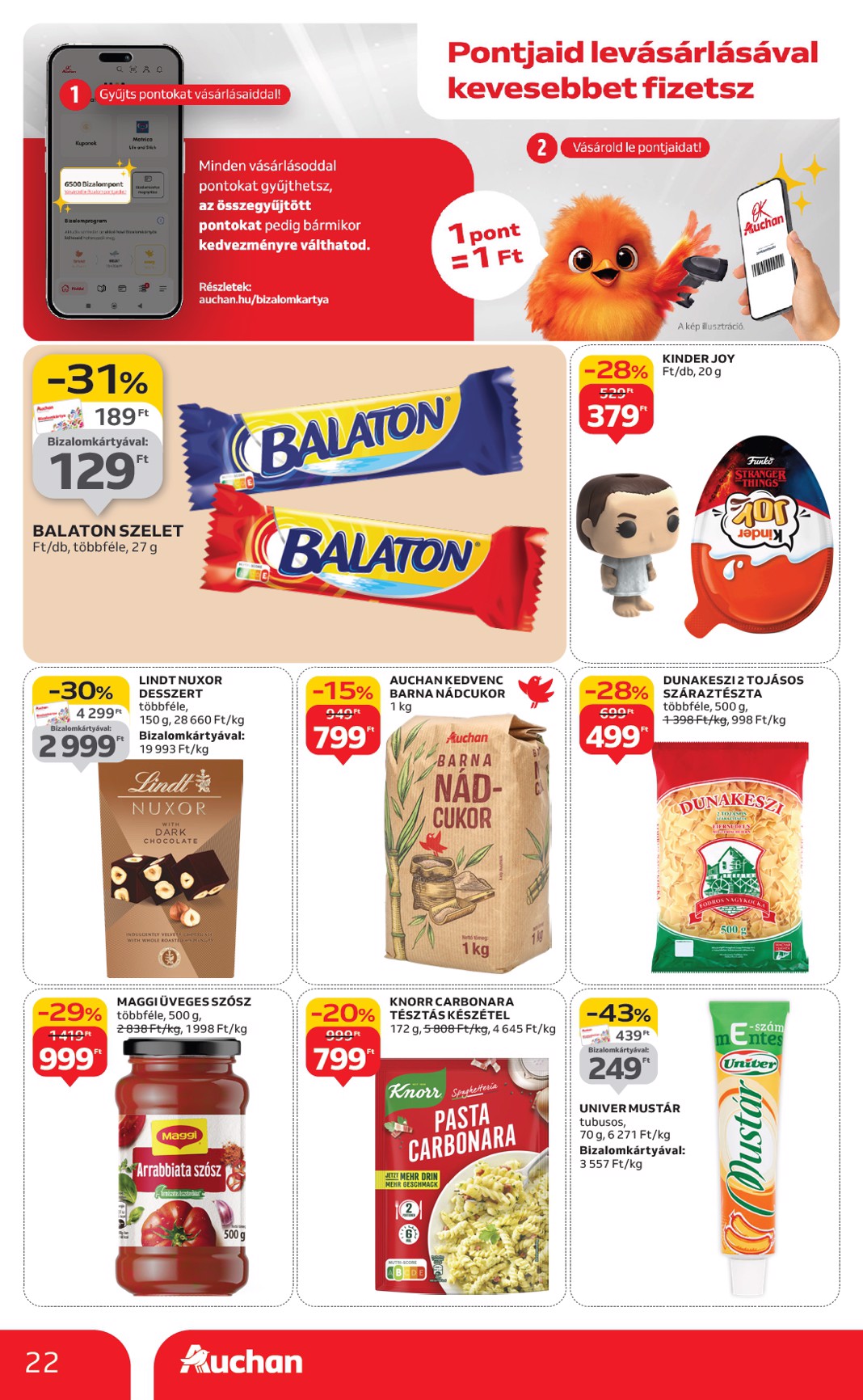 auchan - Auchan Hipermarket akciós újság, érvényes 09.25. - 10.01. - page: 22