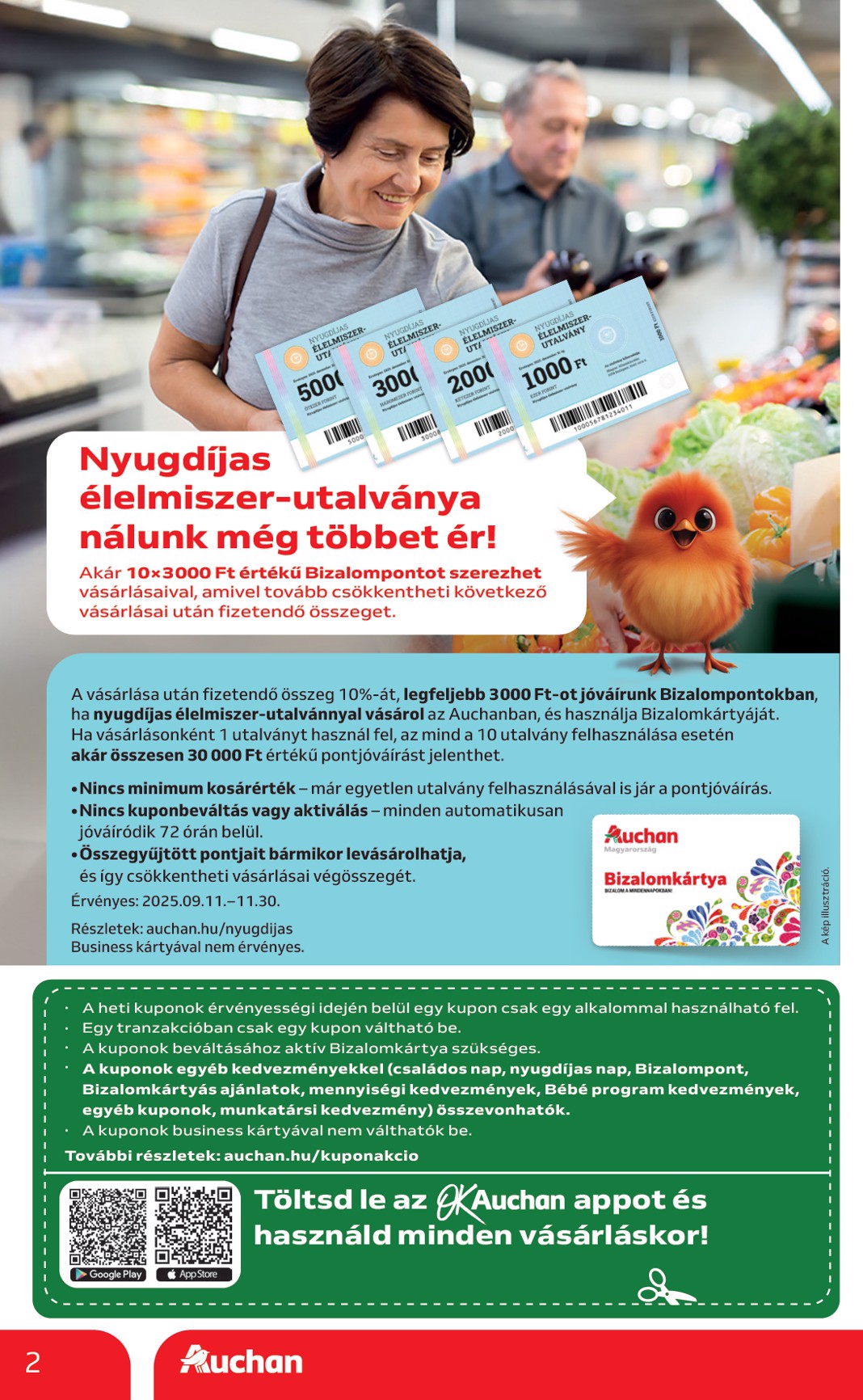 auchan - Auchan Hipermarket akciós újság, érvényes 09.25. - 10.01. - page: 2