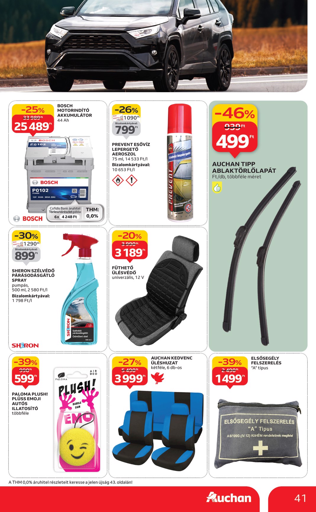auchan - Auchan Hipermarket akciós újság, érvényes 09.25. - 10.01. - page: 41