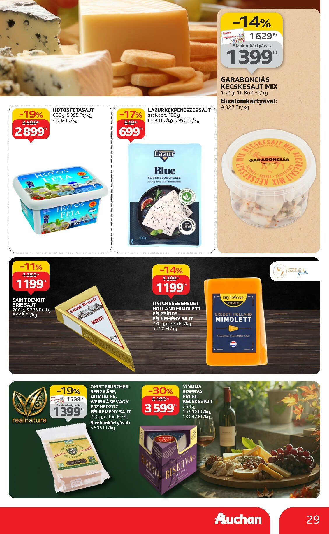 auchan - Auchan - Bor ajánlataink akciós újság, érvényes 10.02. - 10.22. - page: 29