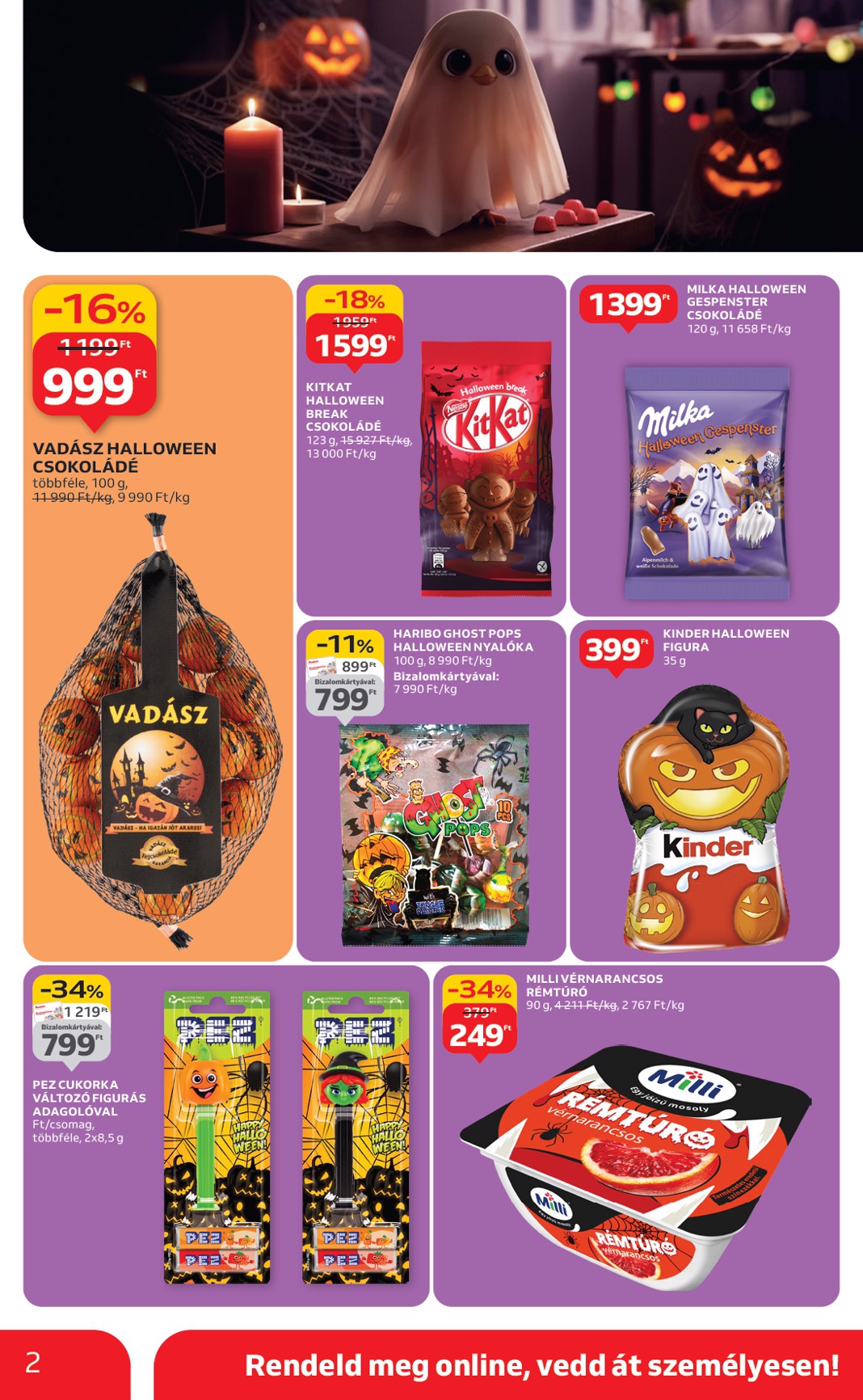 auchan - Auchan szupermarket akciós újság, érvényes 10.02. - 10.08. - page: 2