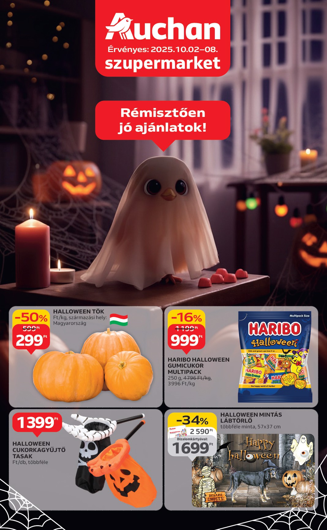 auchan - Auchan szupermarket akciós újság, érvényes 10.02. - 10.08.