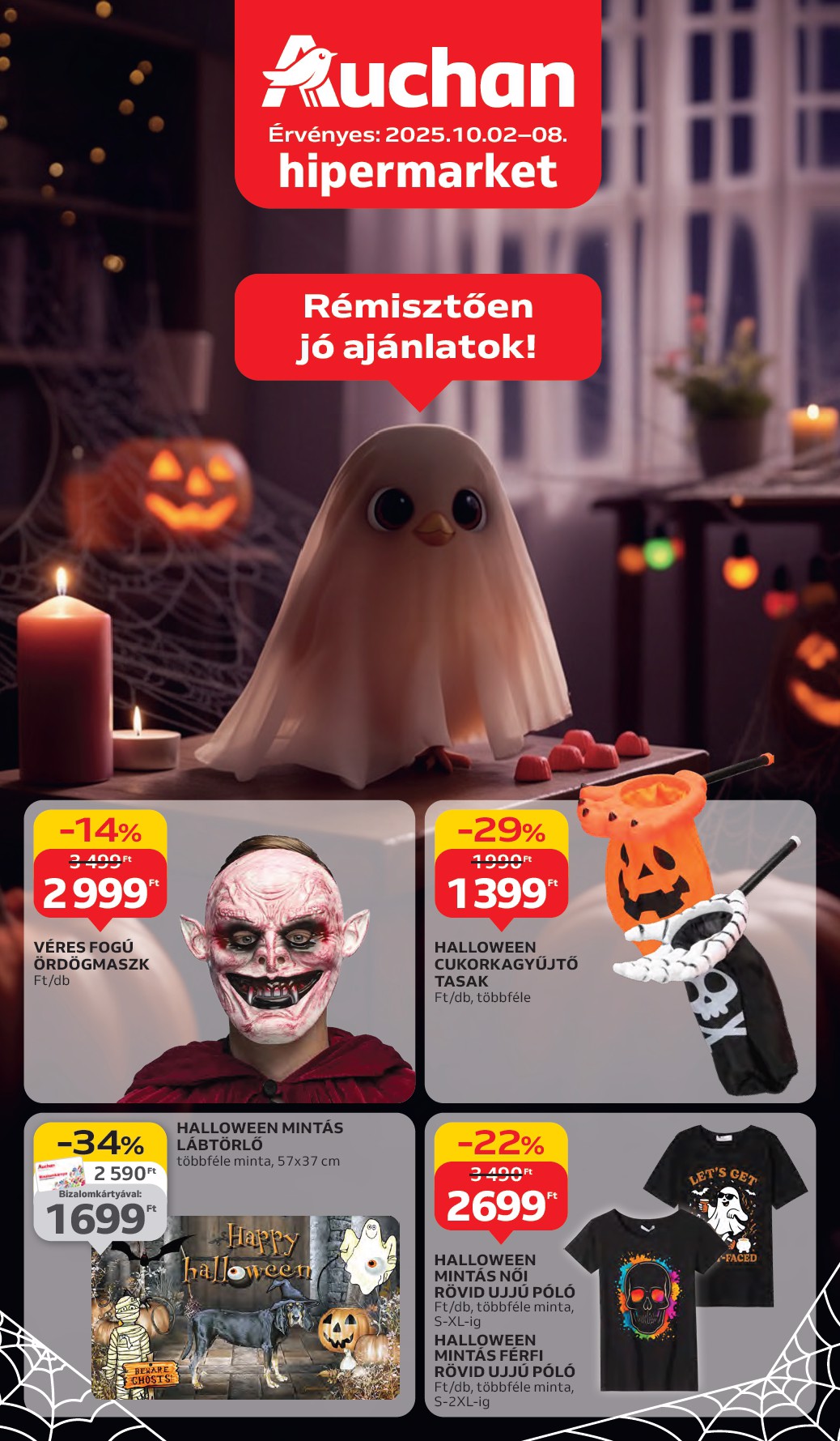 auchan - Auchan Hipermarket akciós újság, érvényes 10.02. - 10.08.