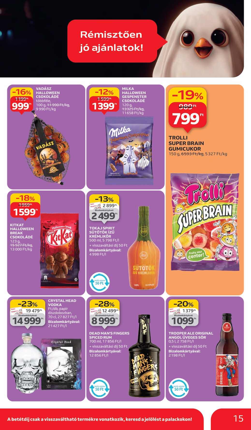 auchan - Auchan Hipermarket akciós újság, érvényes 10.02. - 10.08. - page: 15