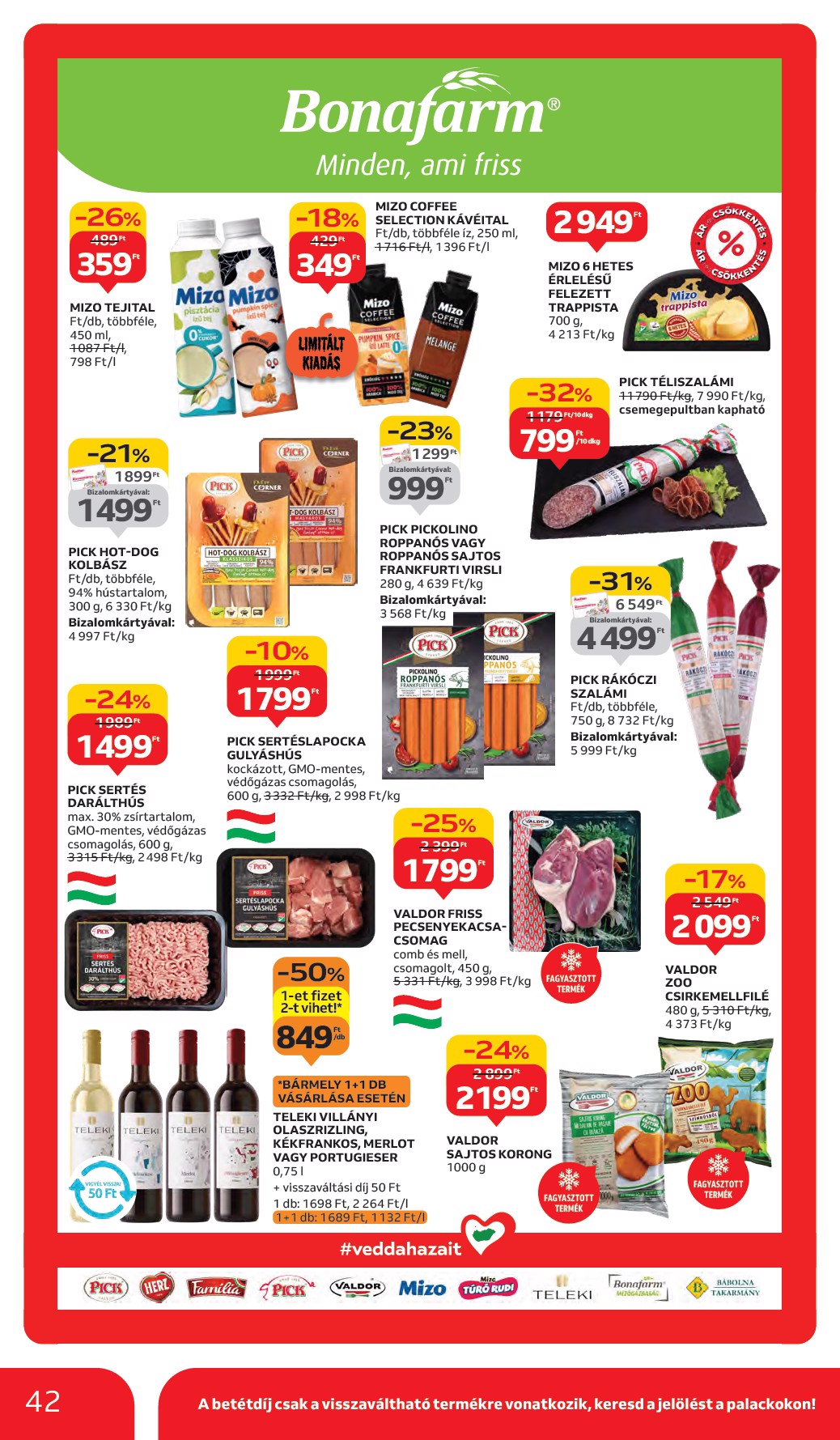 auchan - Auchan Hipermarket akciós újság, érvényes 10.02. - 10.08. - page: 42