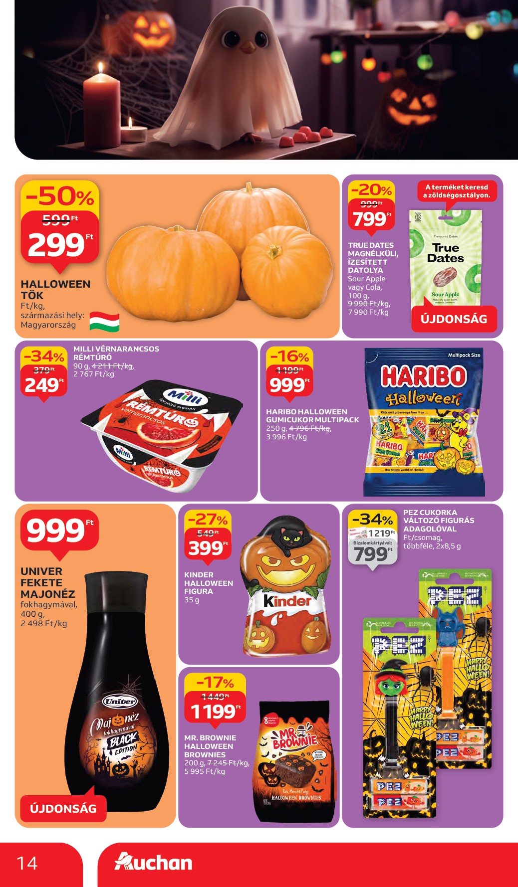 auchan - Auchan Hipermarket akciós újság, érvényes 10.02. - 10.08. - page: 14