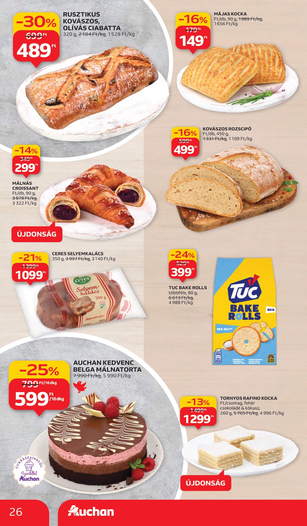 auchan - Auchan Hipermarket akciós újság, érvényes 10.02. - 10.08. - page: 26