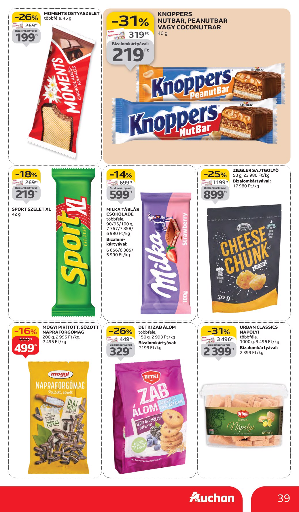 auchan - Auchan Hipermarket akciós újság, érvényes 10.02. - 10.08. - page: 39