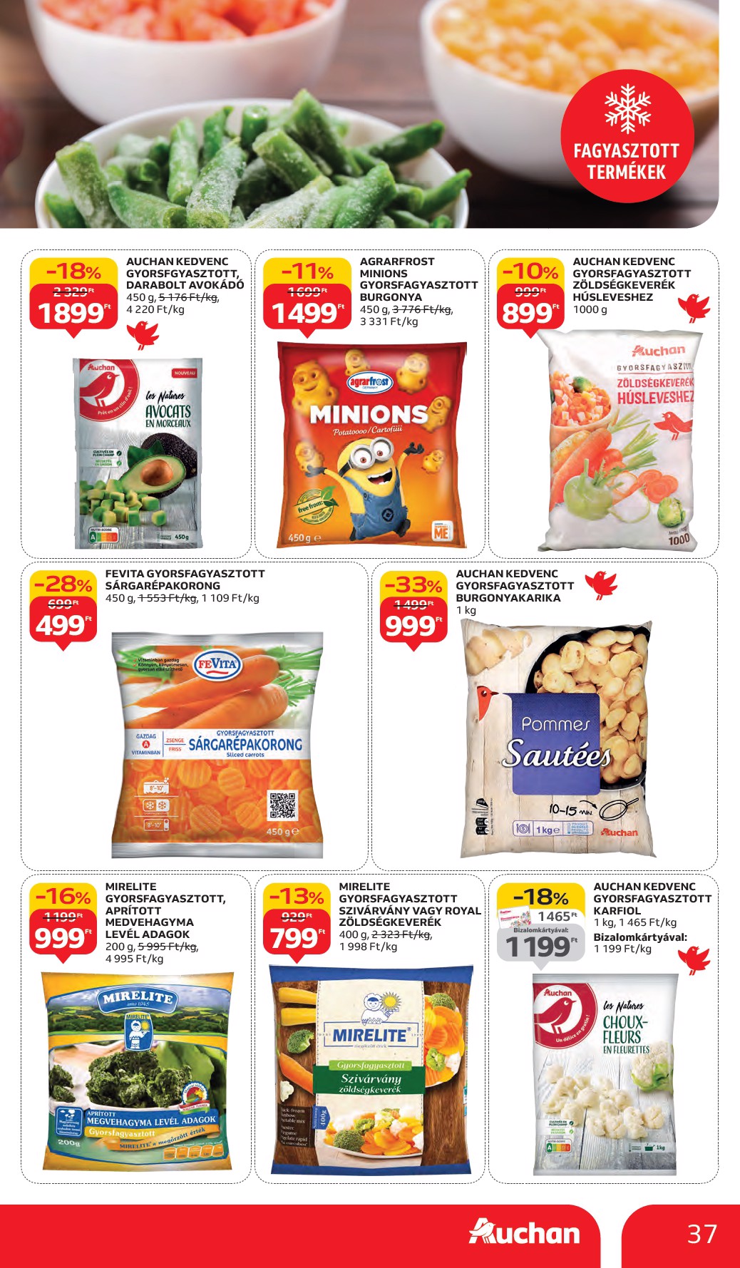 auchan - Auchan Hipermarket akciós újság, érvényes 10.02. - 10.08. - page: 37