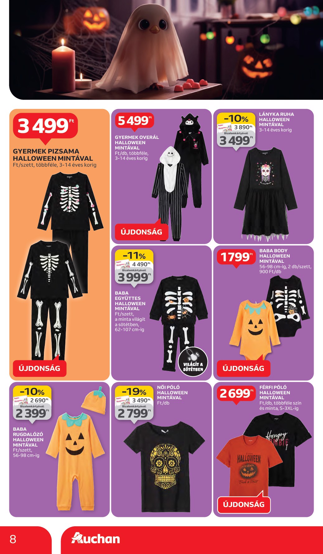 auchan - Auchan Hipermarket akciós újság, érvényes 10.02. - 10.08. - page: 8