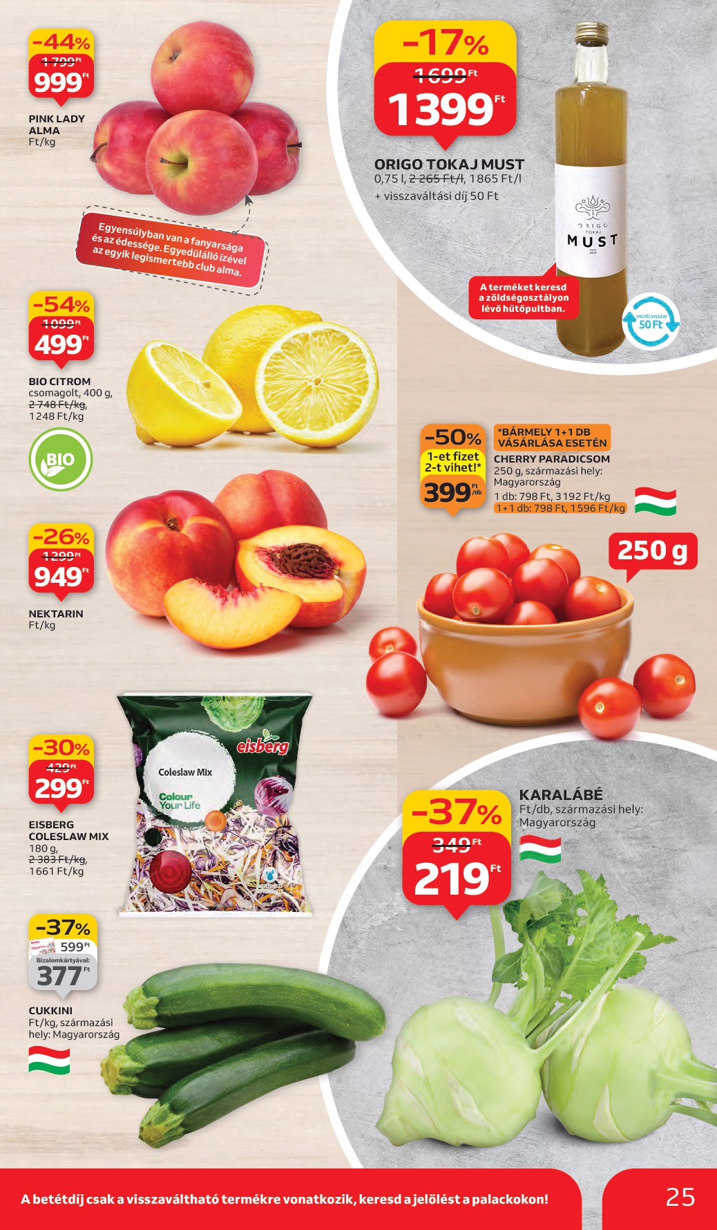 auchan - Auchan Hipermarket akciós újság, érvényes 10.02. - 10.08. - page: 25