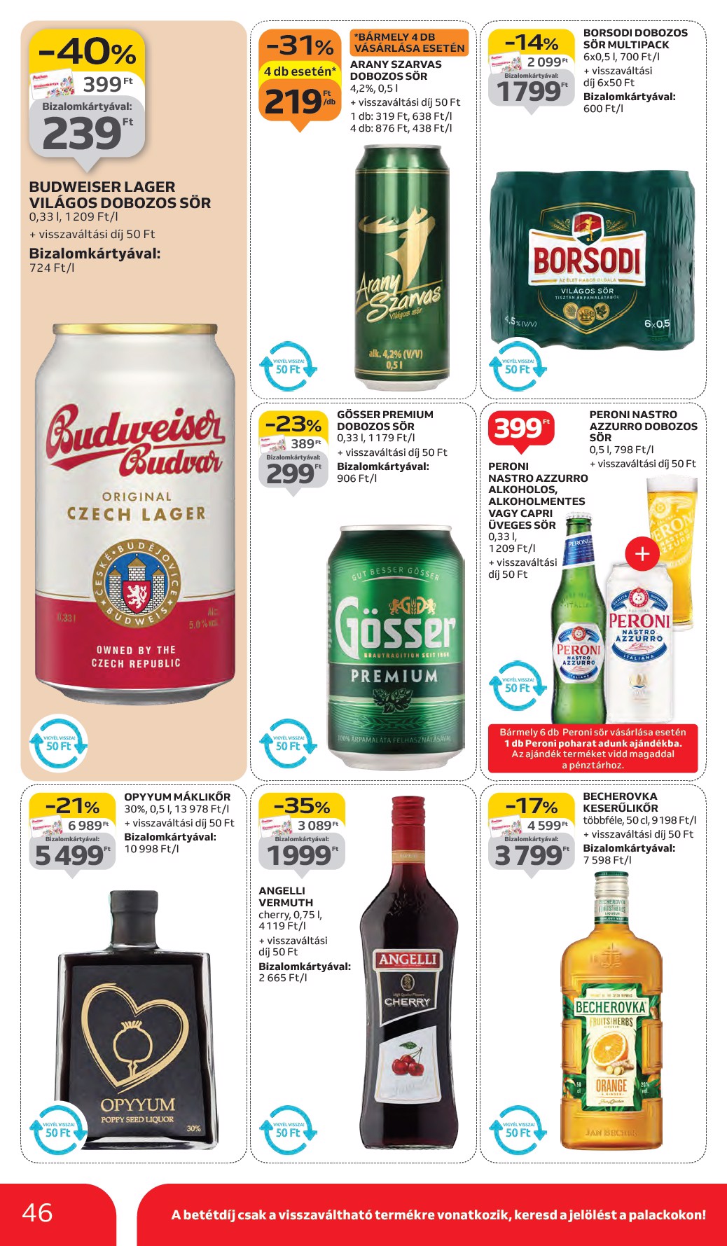 auchan - Auchan Hipermarket akciós újság, érvényes 10.02. - 10.08. - page: 46