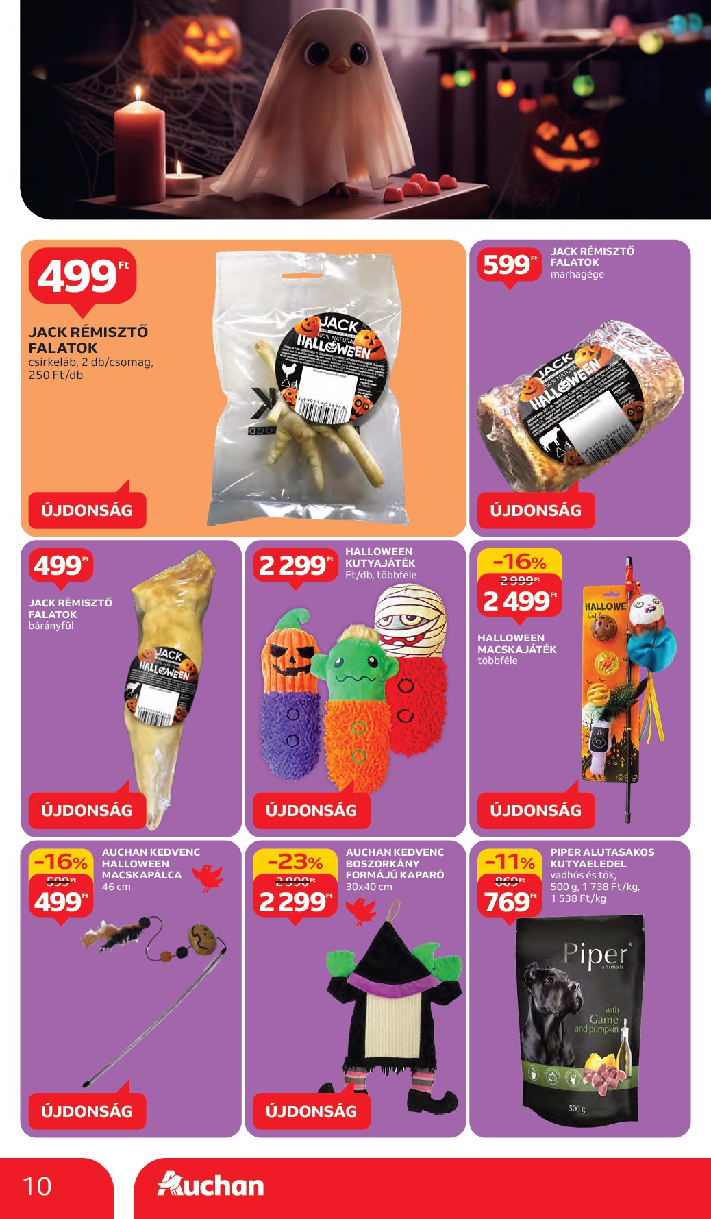auchan - Auchan Hipermarket akciós újság, érvényes 10.02. - 10.08. - page: 10