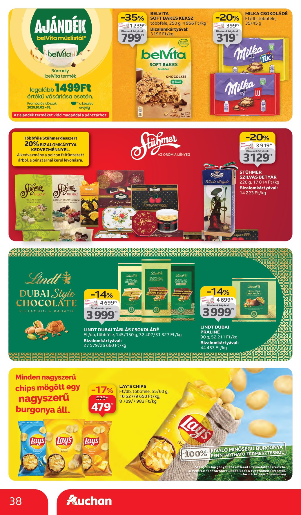 auchan - Auchan Hipermarket akciós újság, érvényes 10.02. - 10.08. - page: 38