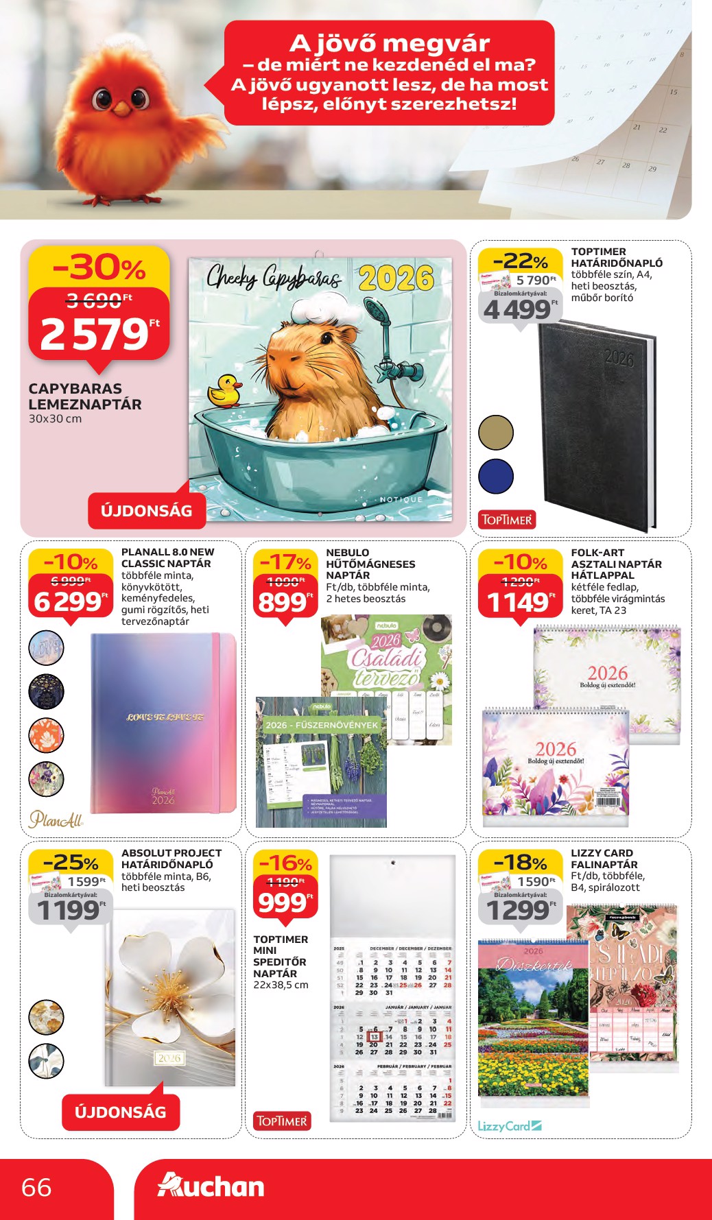 auchan - Auchan Hipermarket akciós újság, érvényes 10.02. - 10.08. - page: 66