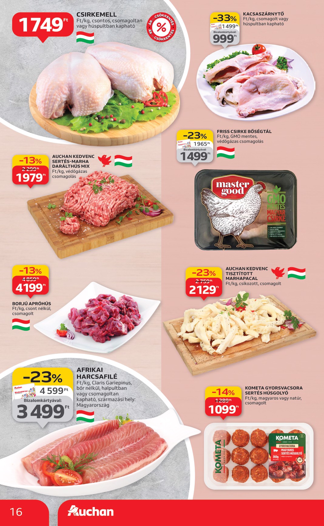 auchan - Auchan Hipermarket akciós újság, érvényes 10.09. - 10.15. - page: 16