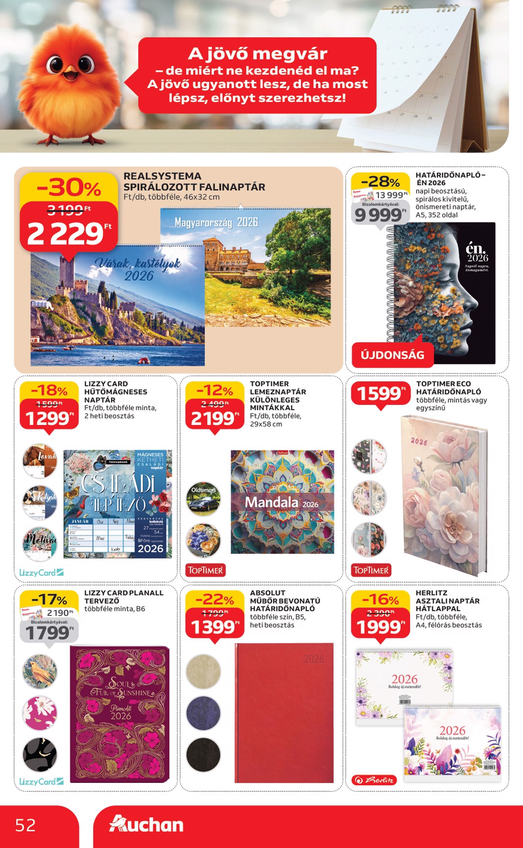 auchan - Auchan Hipermarket akciós újság, érvényes 10.09. - 10.15. - page: 52