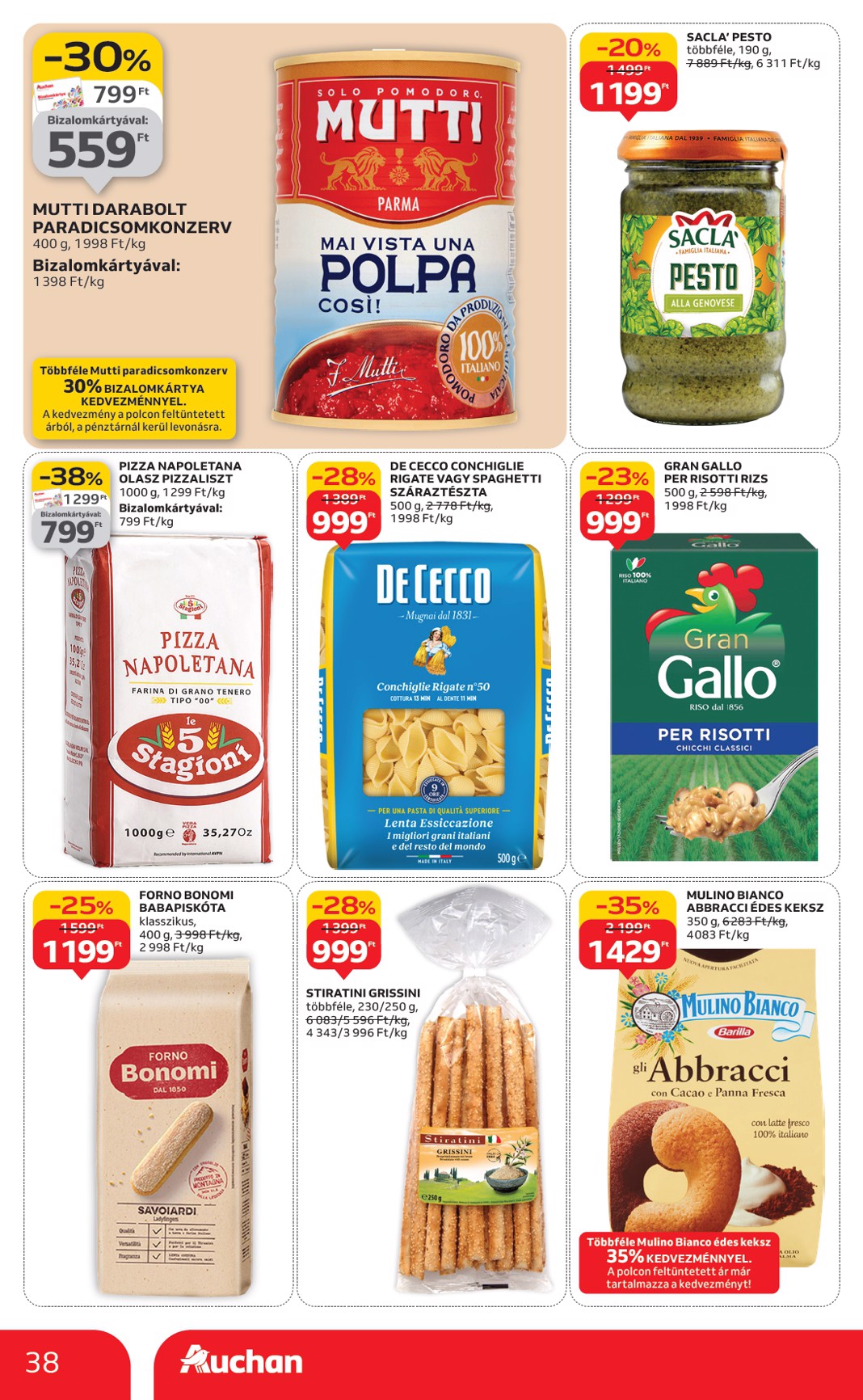 auchan - Auchan Hipermarket akciós újság, érvényes 10.09. - 10.15. - page: 38