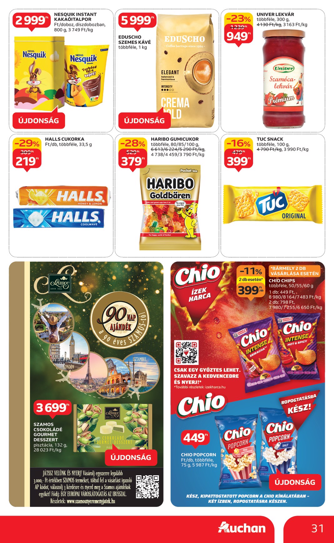 auchan - Auchan Hipermarket akciós újság, érvényes 10.09. - 10.15. - page: 31