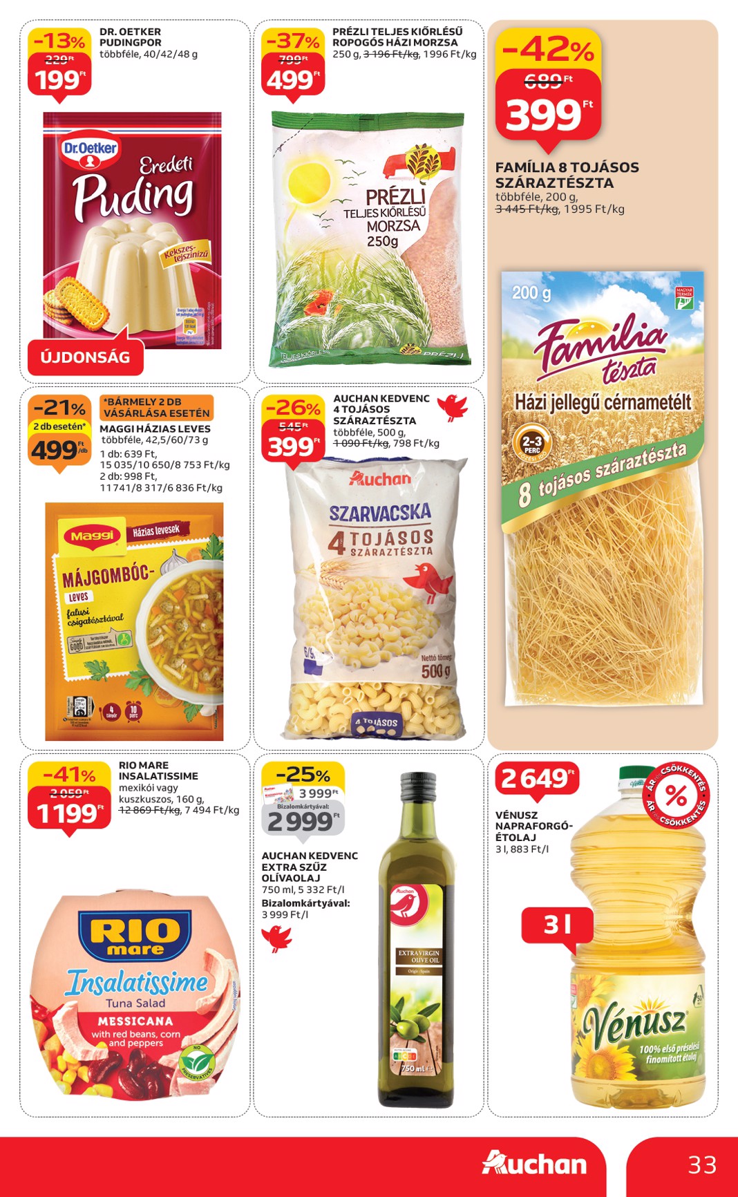 auchan - Auchan Hipermarket akciós újság, érvényes 10.09. - 10.15. - page: 33