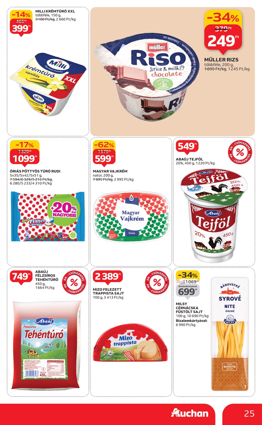 auchan - Auchan Hipermarket akciós újság, érvényes 10.09. - 10.15. - page: 25