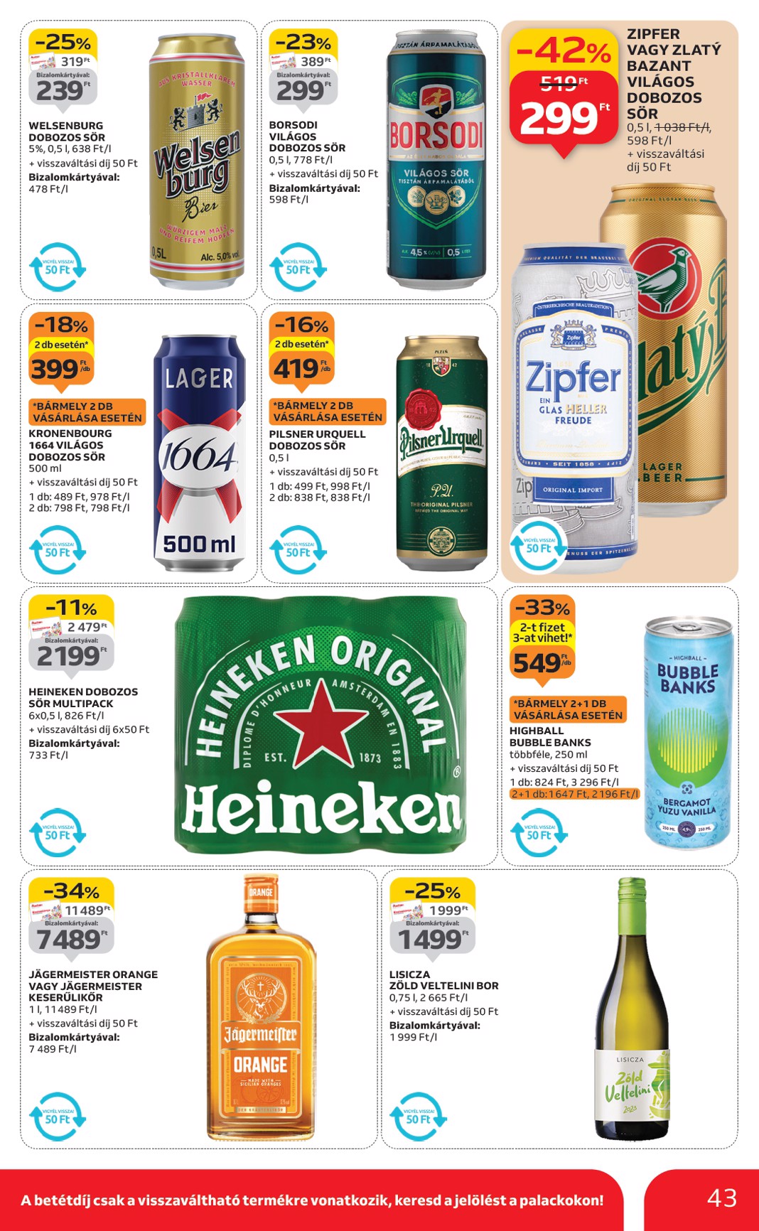 auchan - Auchan Hipermarket akciós újság, érvényes 10.09. - 10.15. - page: 43
