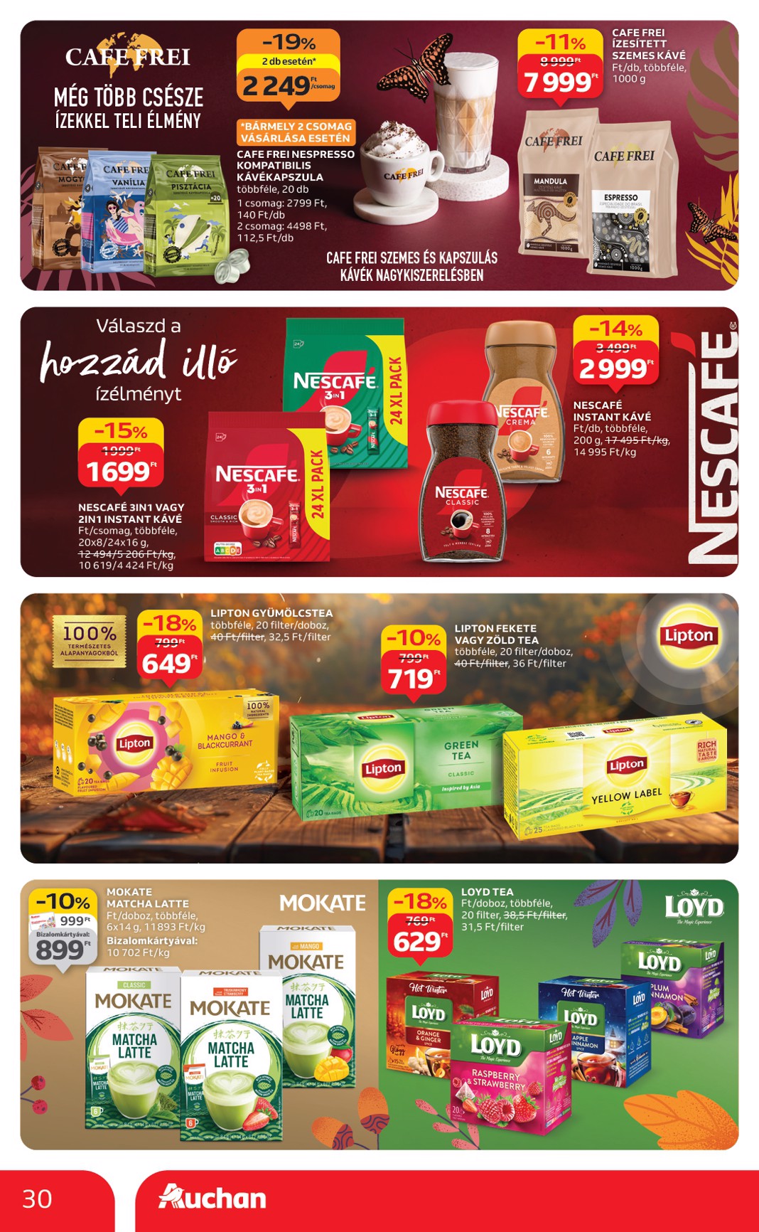 auchan - Auchan Hipermarket akciós újság, érvényes 10.09. - 10.15. - page: 30