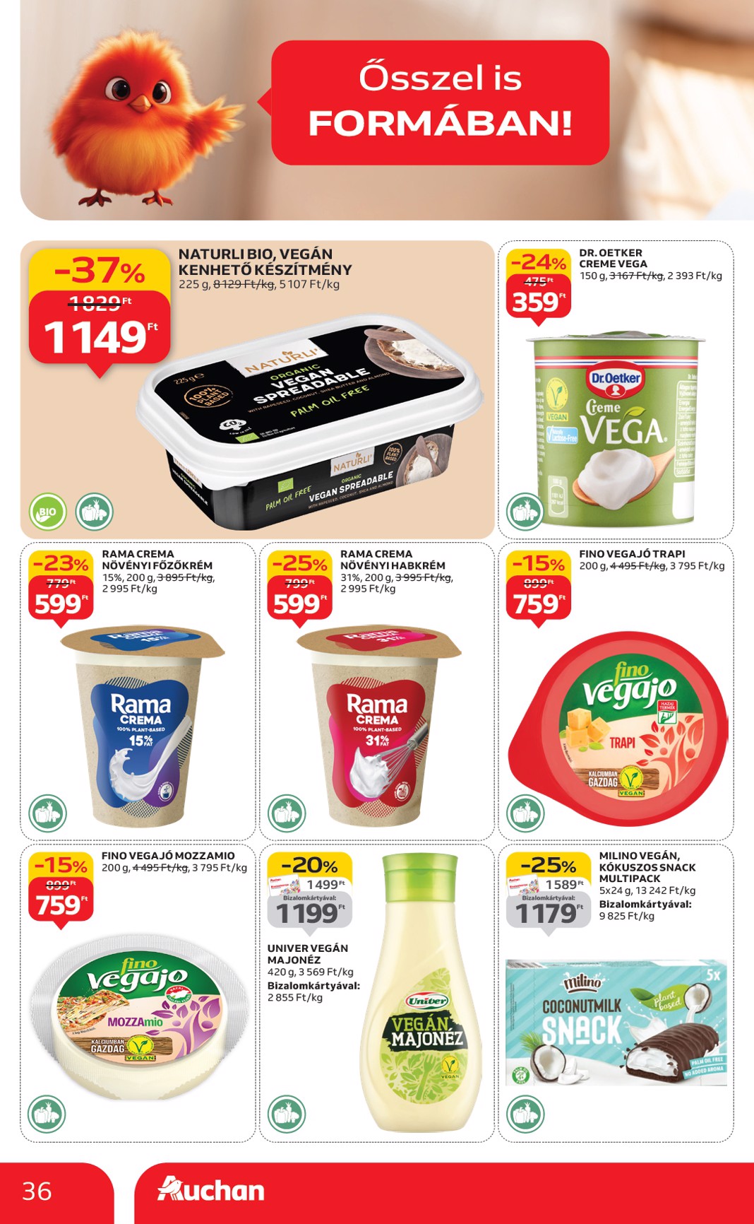 auchan - Auchan Hipermarket akciós újság, érvényes 10.09. - 10.15. - page: 36