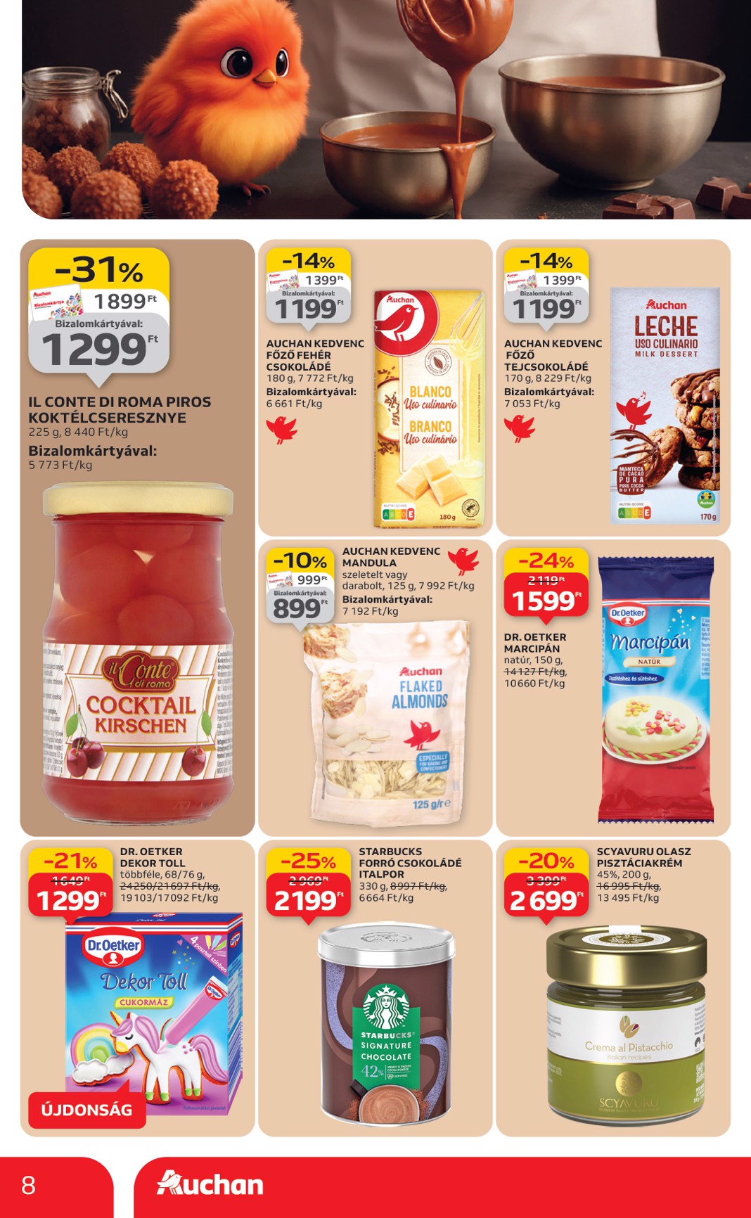 auchan - Auchan Hipermarket akciós újság, érvényes 10.09. - 10.15. - page: 8
